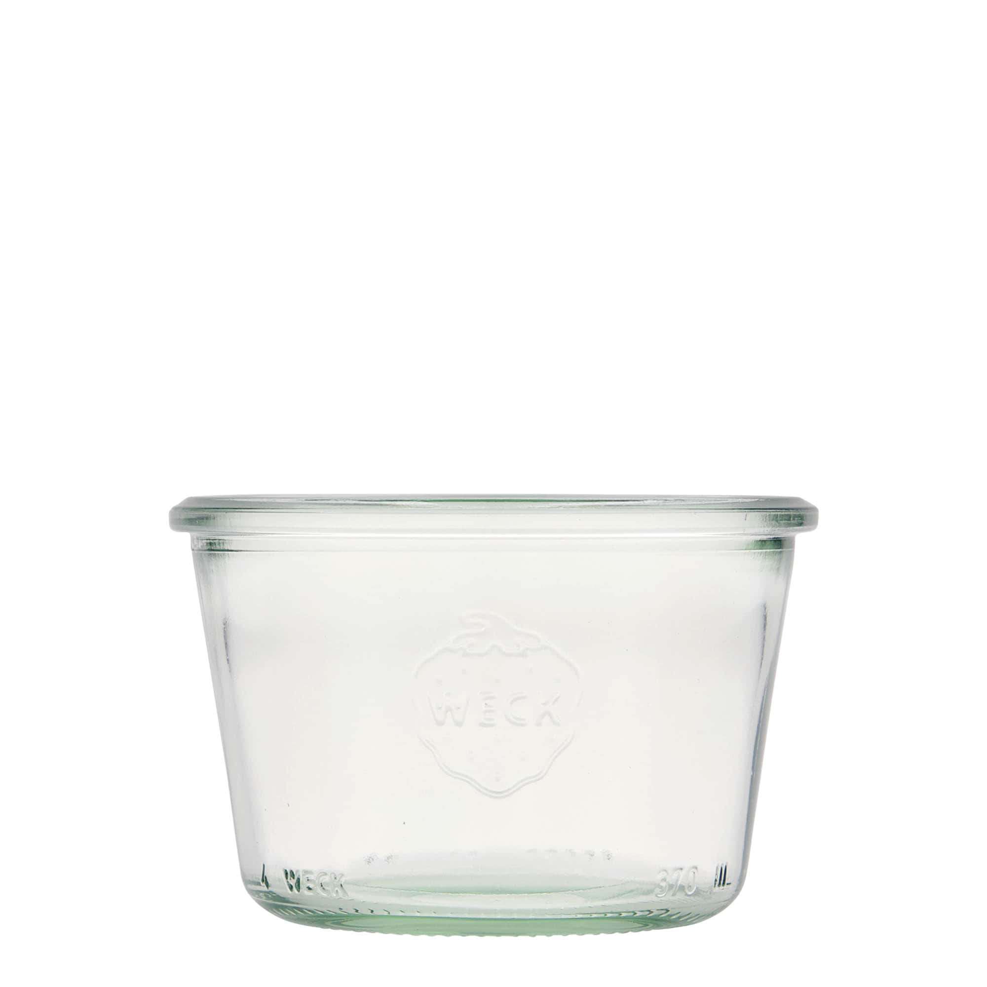 370 ml WECK cylindrisk burk, mynning: rund kant