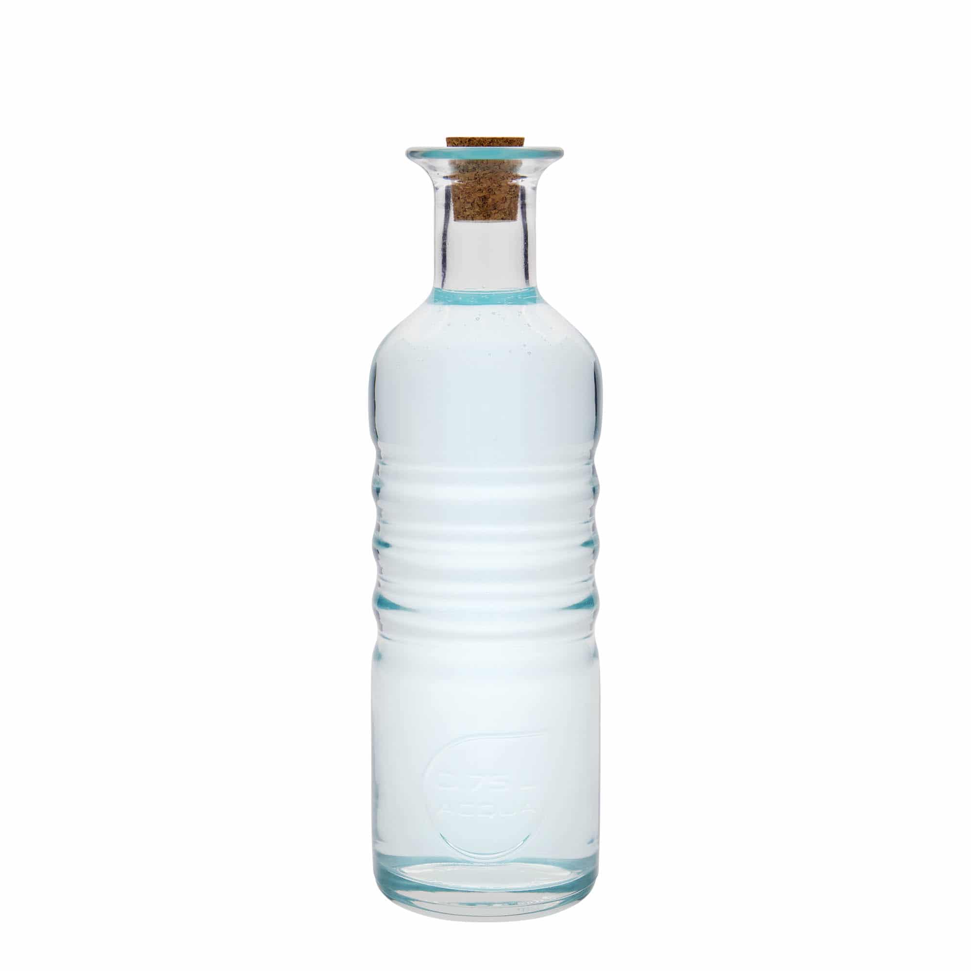 750 ml glasflaska 'Optima Acqua', mynning: kork