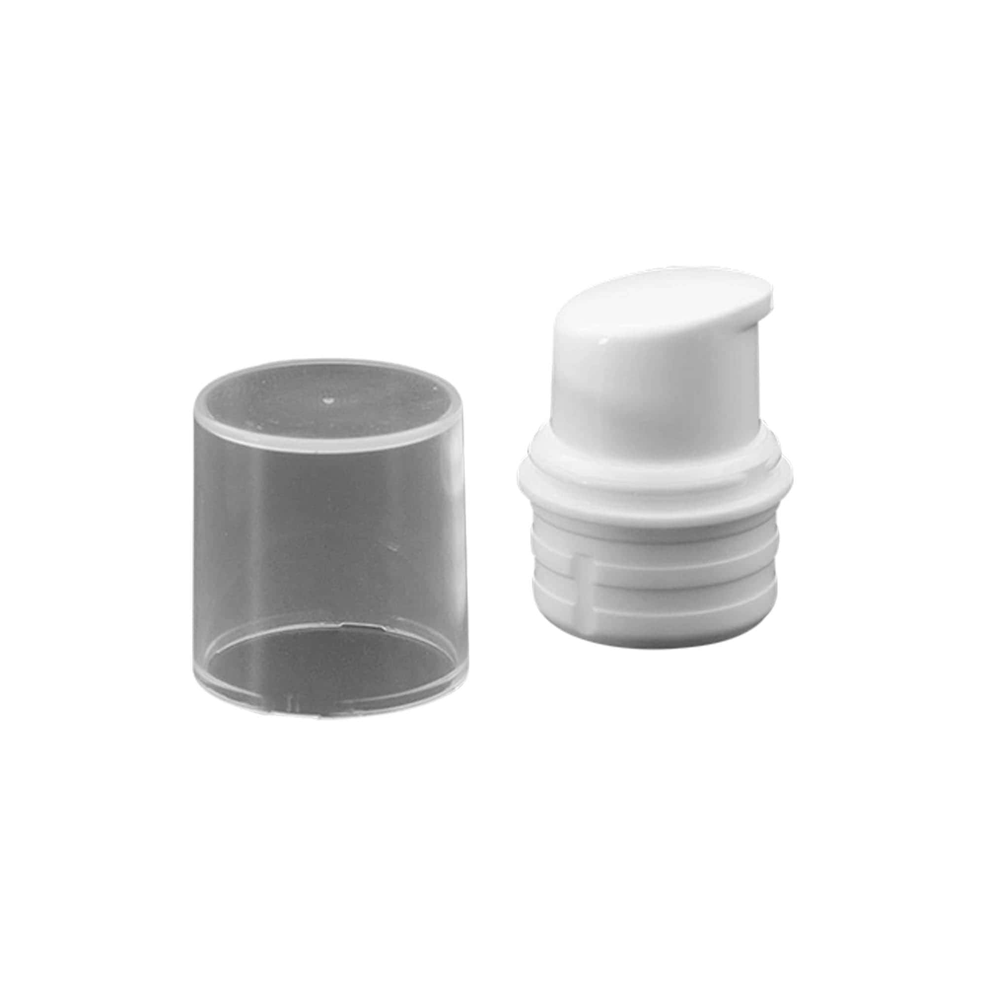 Airless dispenserpump 'Nano', PP-plast, vit