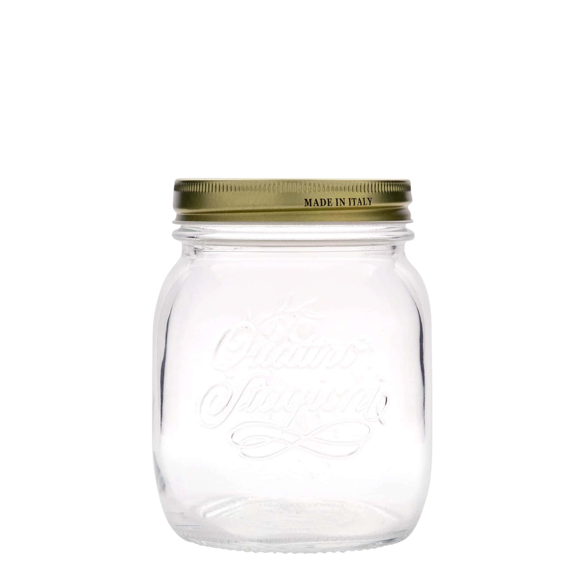 700 ml glas 'Quattro Stagioni', mynning: skruvkapsel 700 ml glas 'Quattro Stagioni', mynning: skruvkapsel