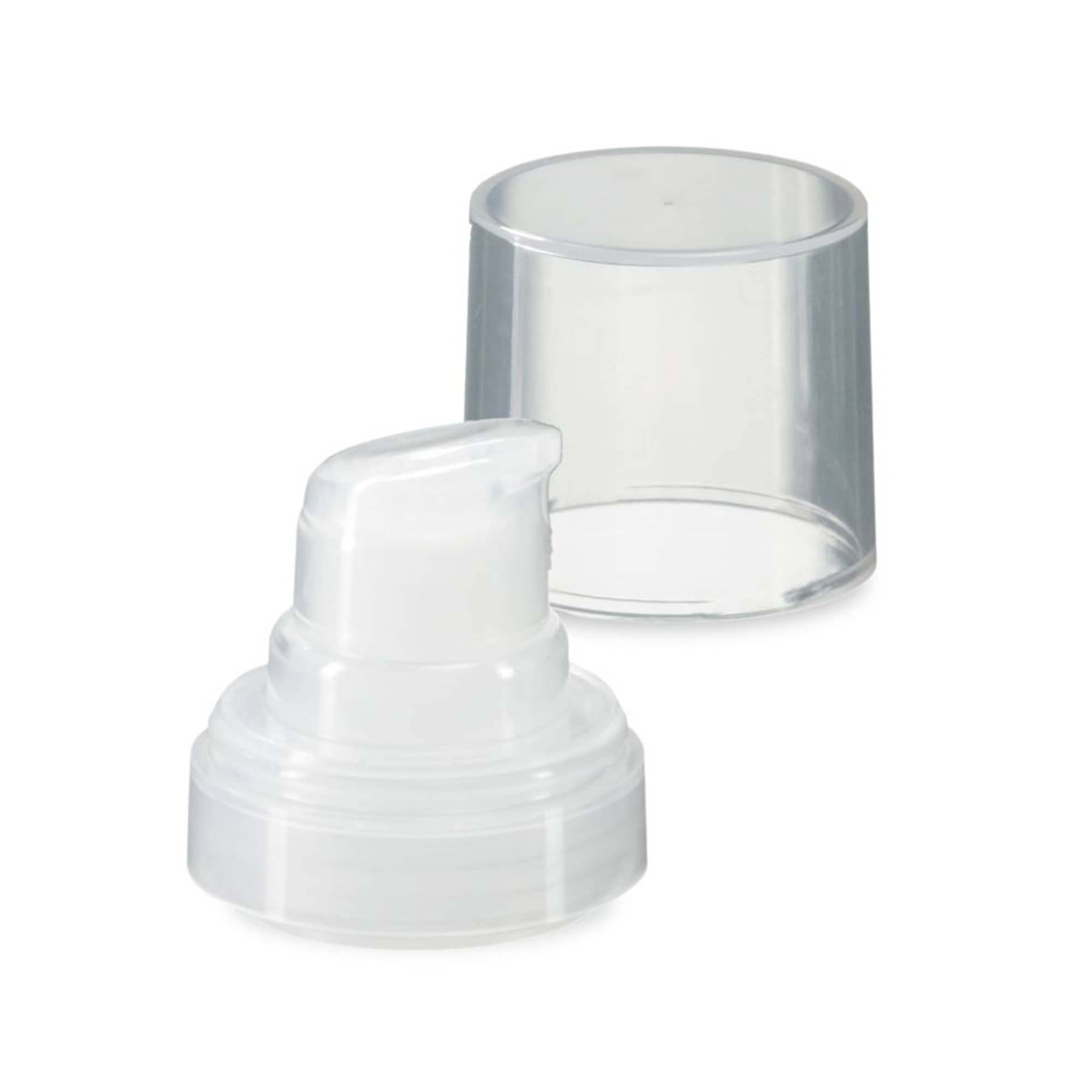 Airless dispenser pumphuvud 'Micro', PP-plast, vit