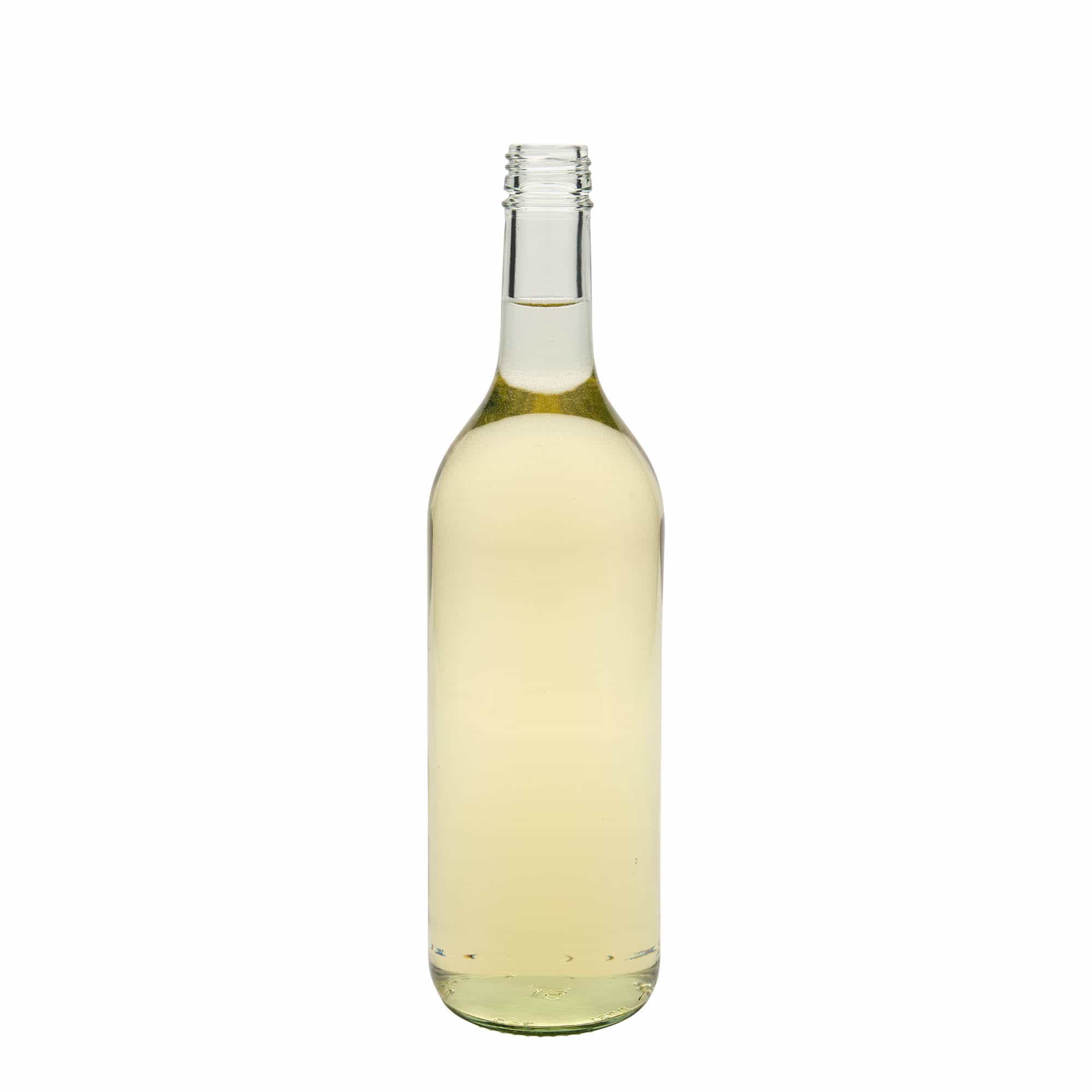 750 ml glasflaska 'Bordeaux', mynning: PP 28