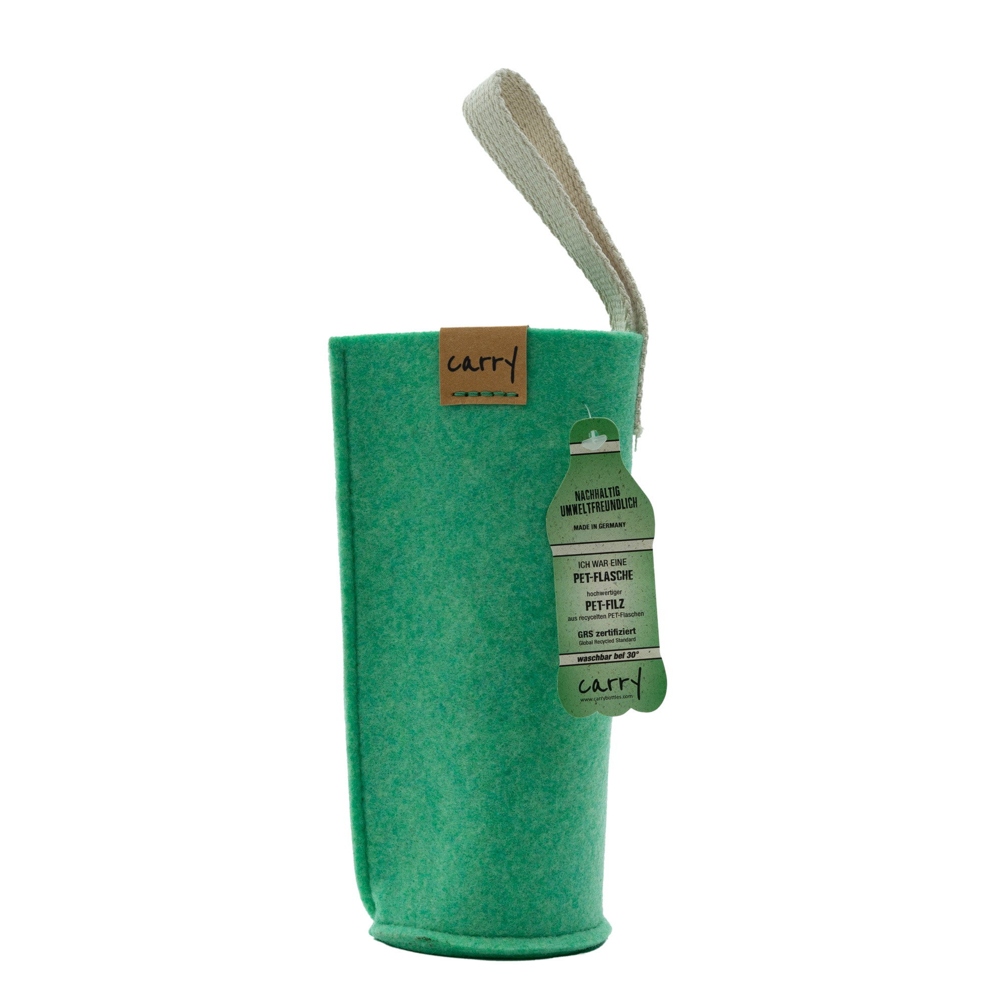CARRY Sleeve, textil, mintgrön CARRY Sleeve, textil, mintgrön