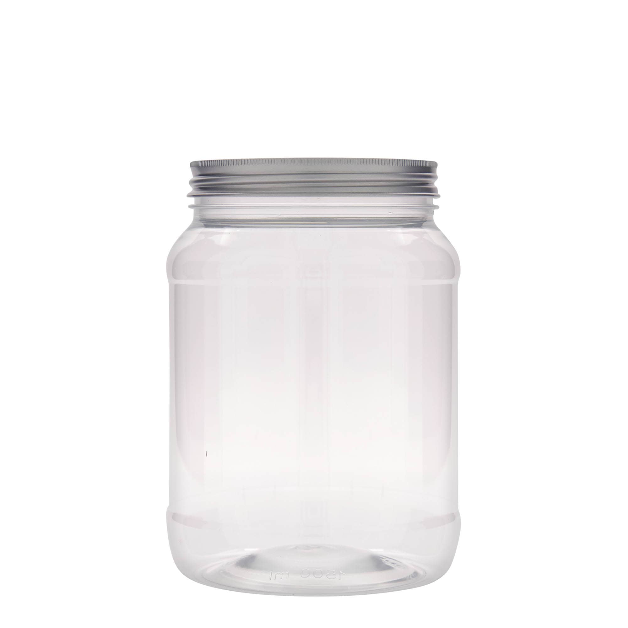 1.500 ml PET-burk 'Lulu', plast, öppning: 100/400