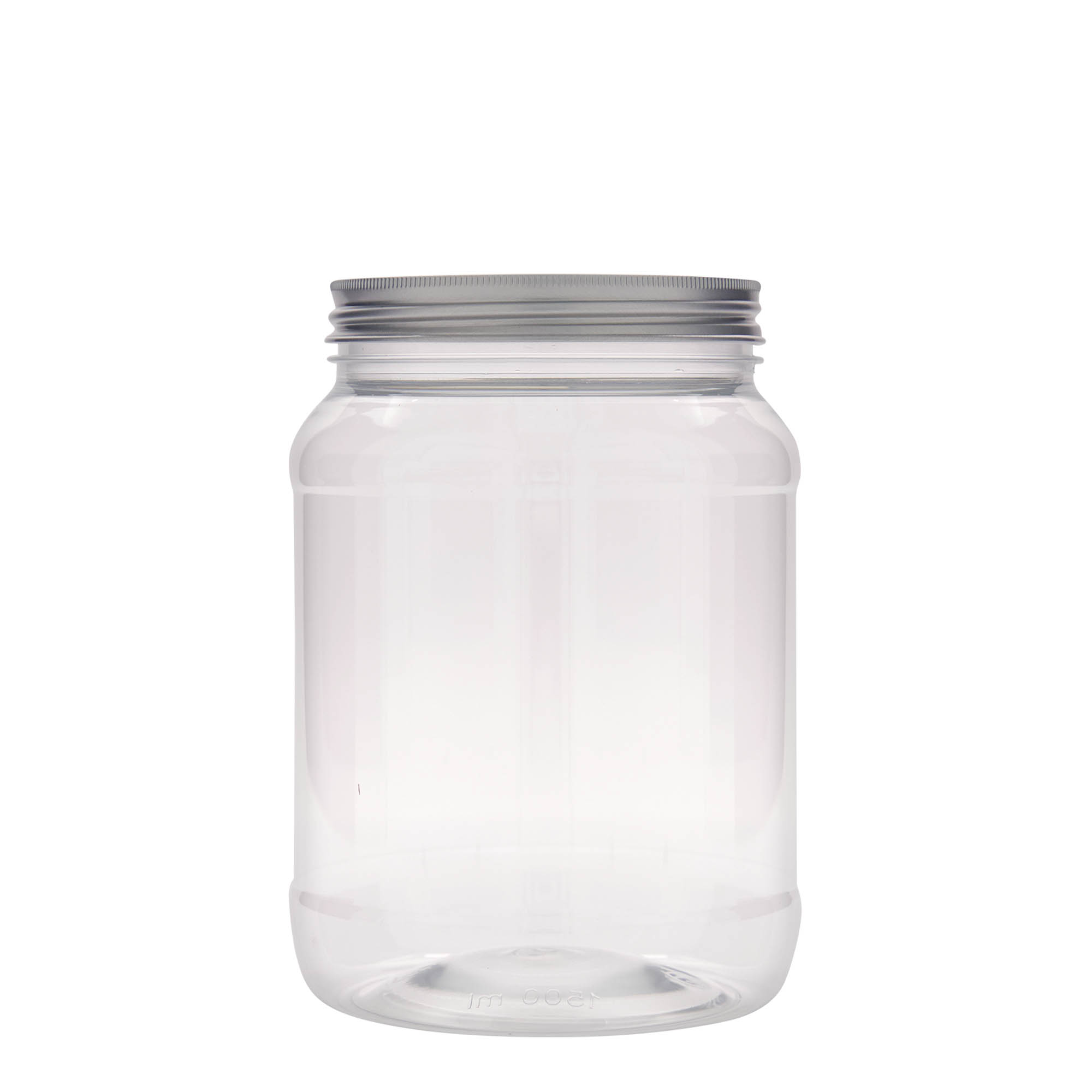 1.500 ml PET-burk 'Lulu', plast, öppning: 100/400
