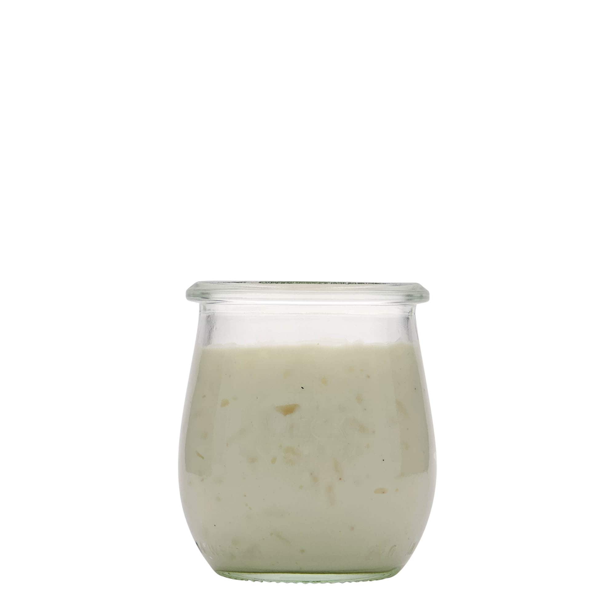 220 ml WECK-tulpanburk, mynning: rund kant