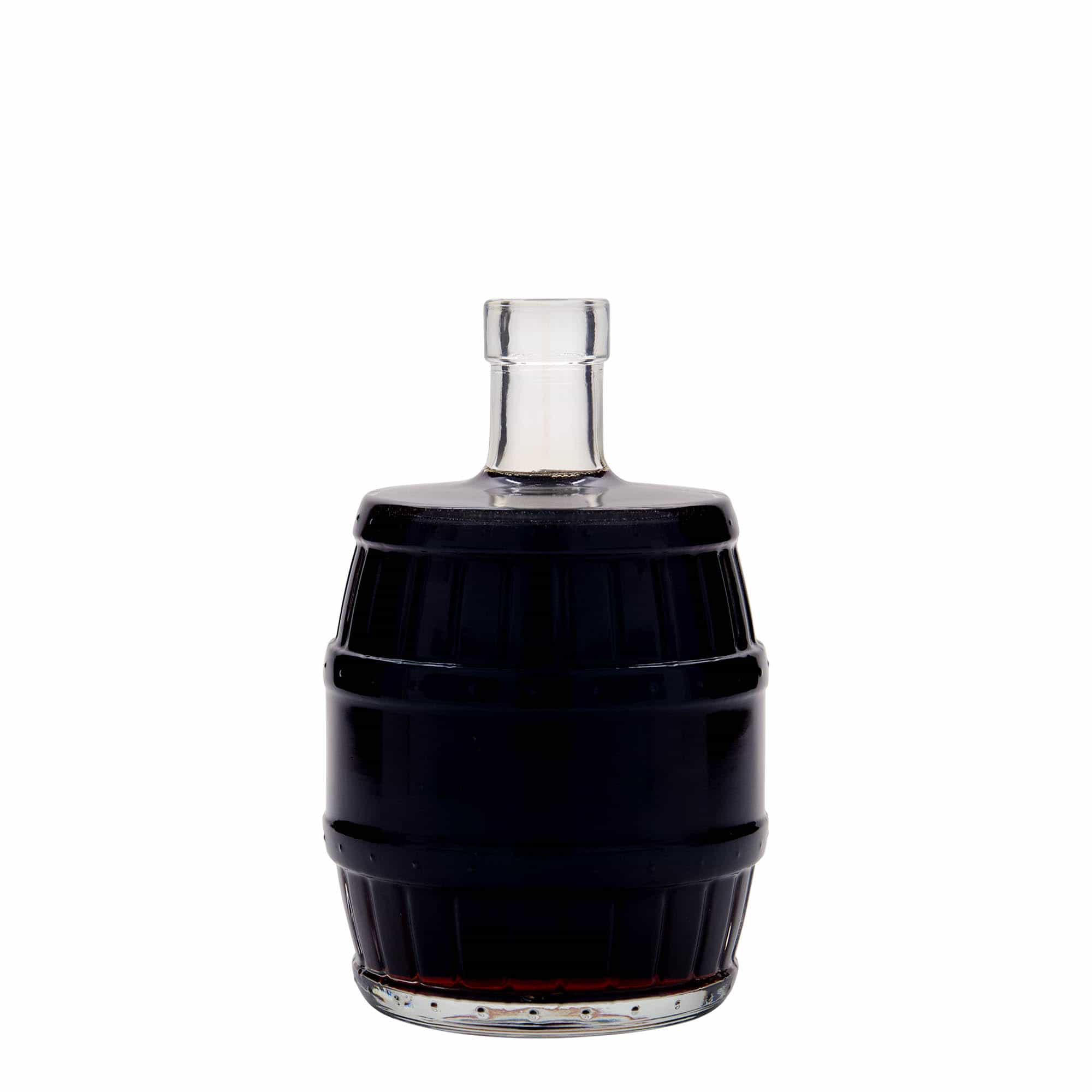 500 ml glasflaska 'Fat', mynning: kork