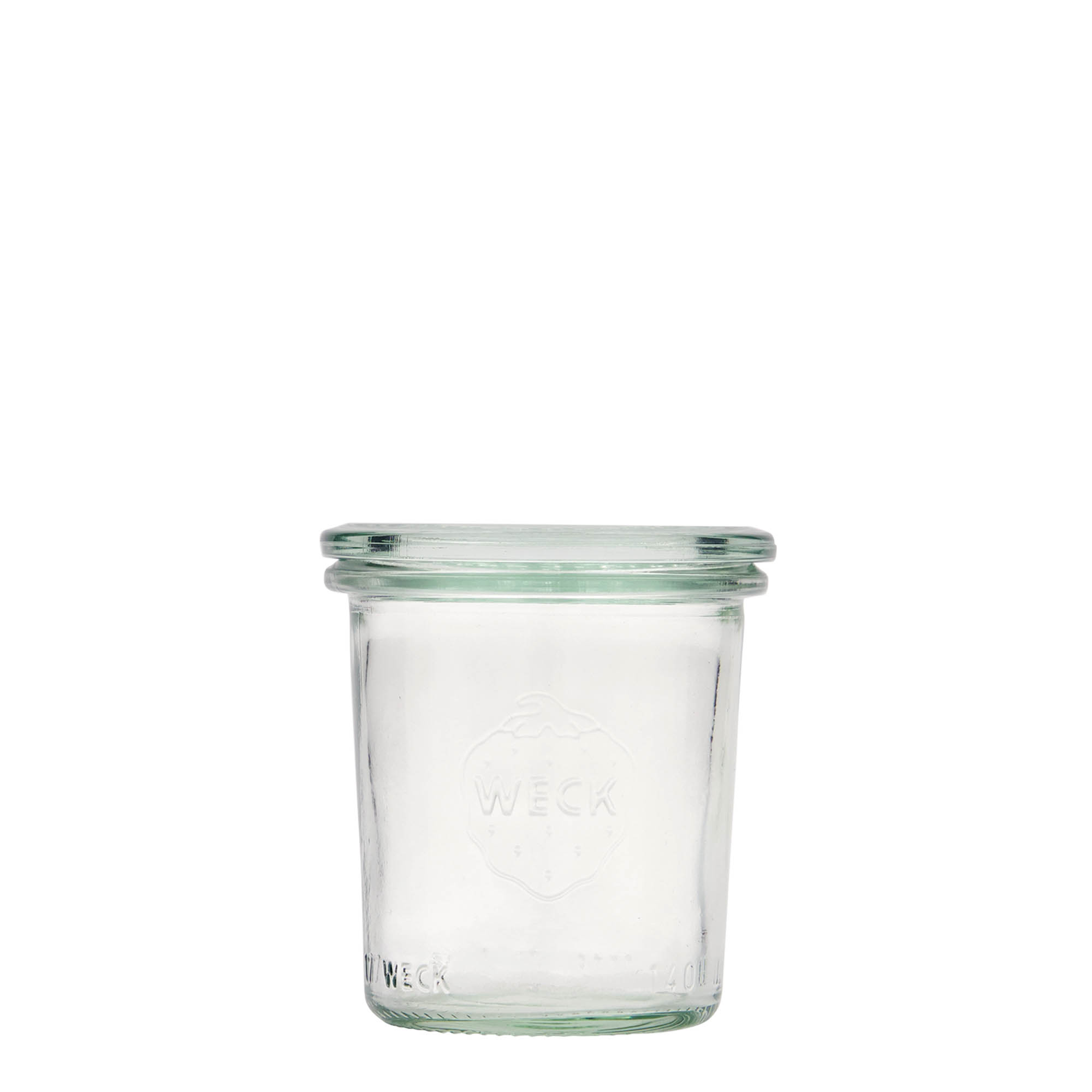 140 ml WECK-störtglas, mynning: rund kant 140 ml WECK-störtglas, mynning: rund kant
