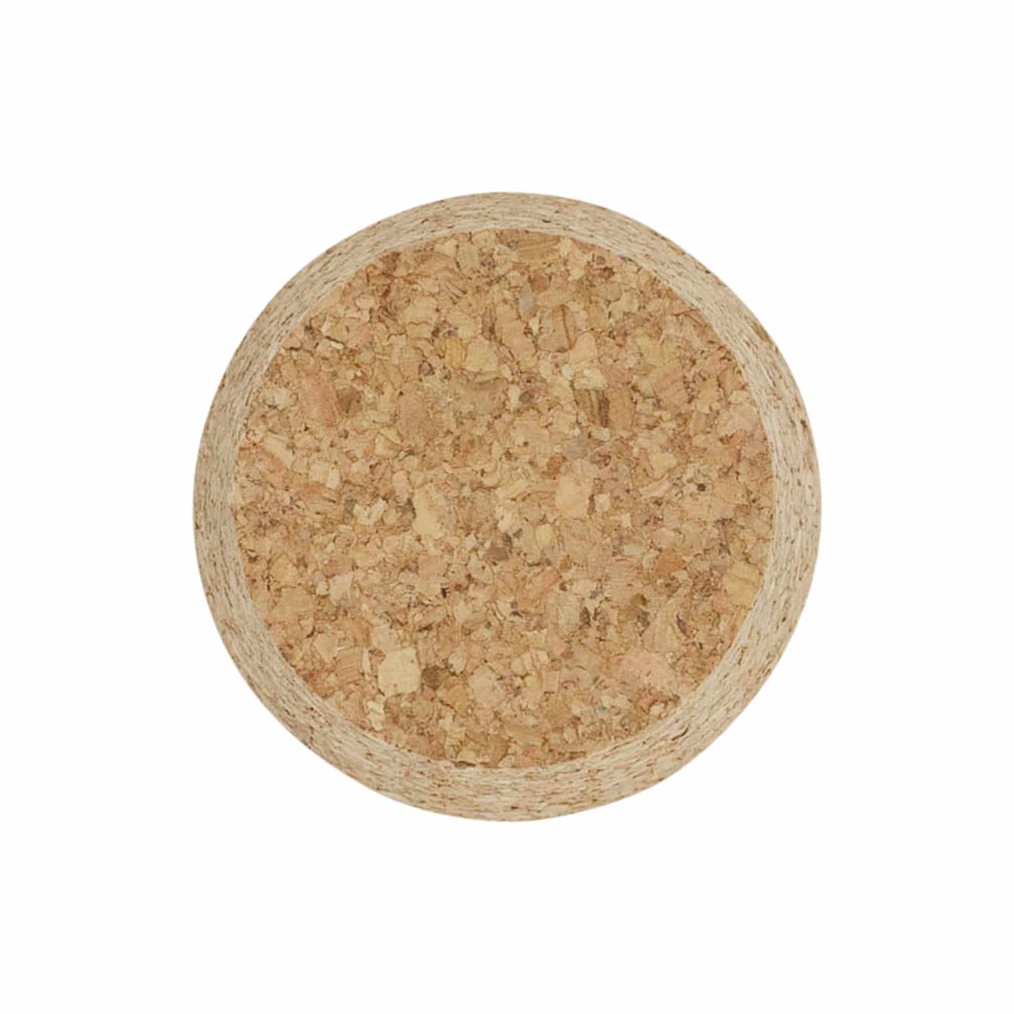 Spetsig kork 48-57 x 27, presskork, beige, för mynning: kork