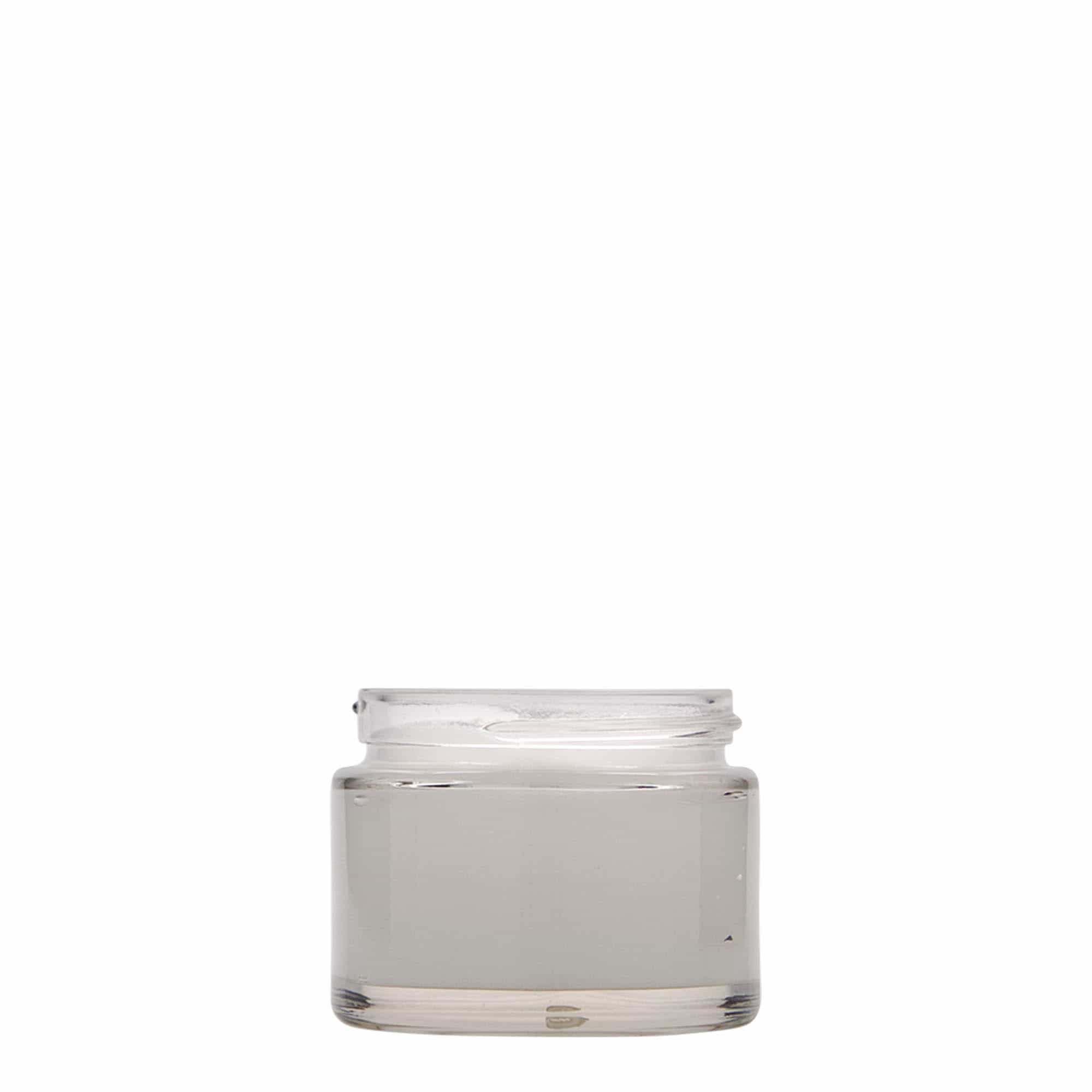 50 ml burk 'Beauty', glas, öppning: skruvlock