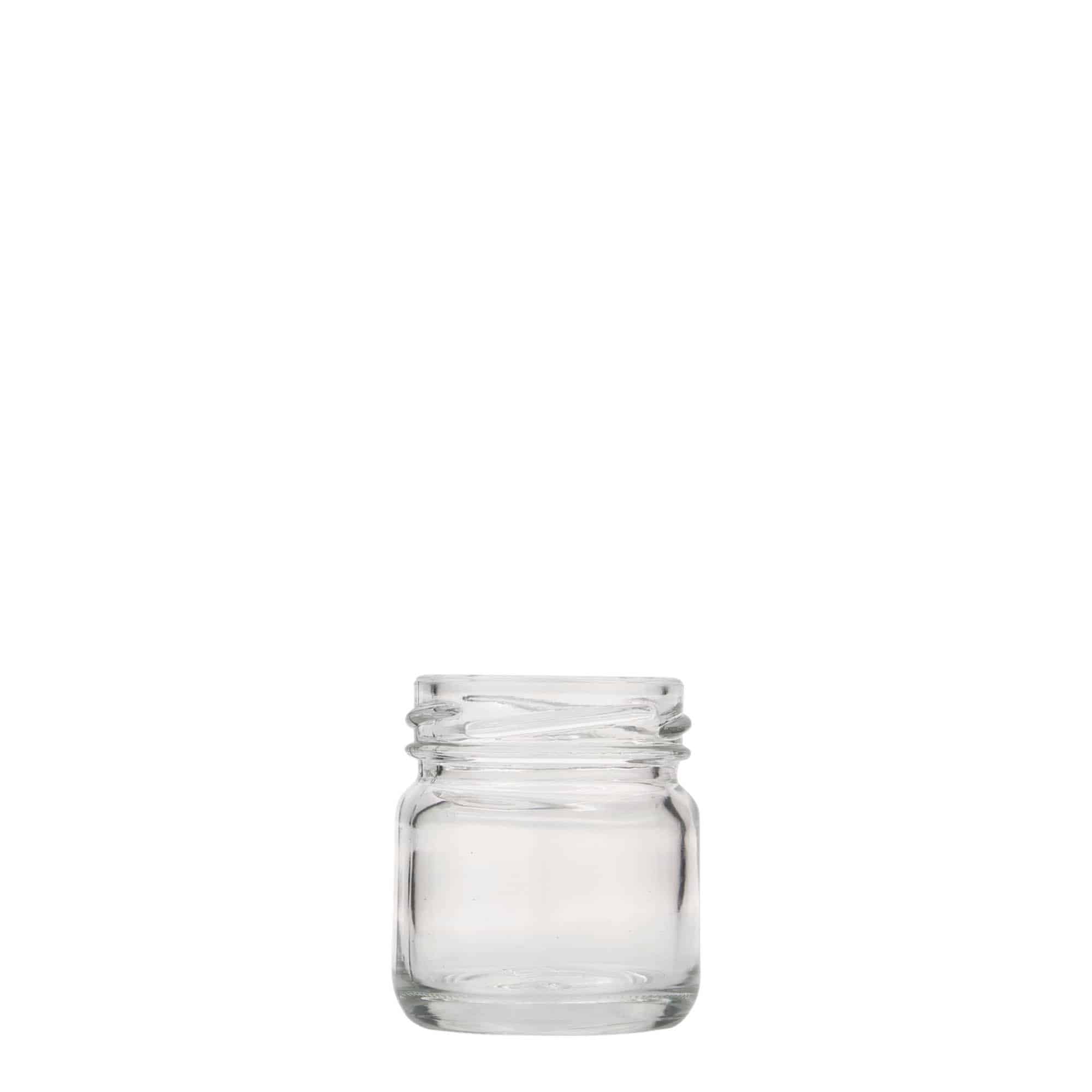 40 ml rund flaska, öppning: twist-off (TO 43)