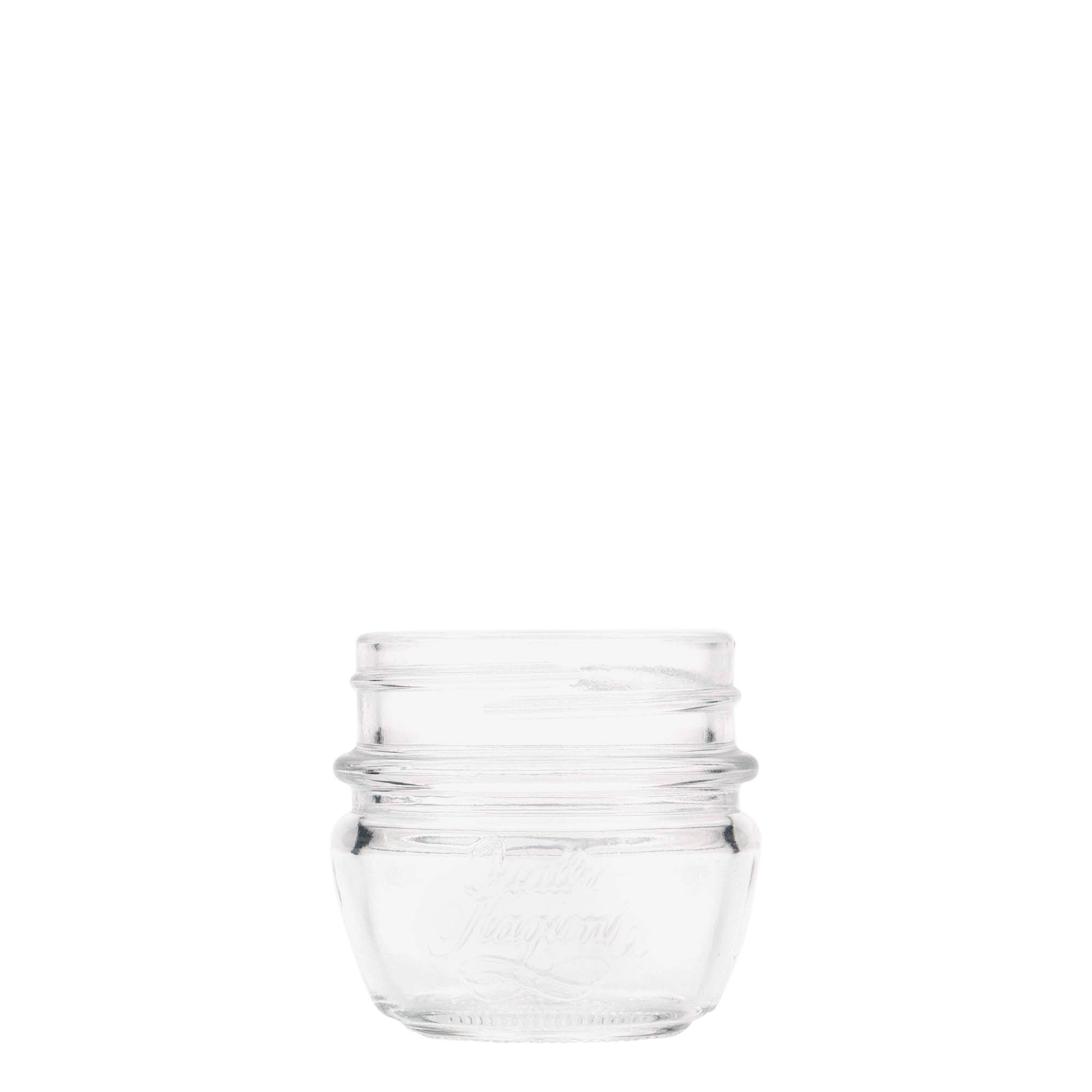 40 ml smyckesglas 'Quattro Stagioni', öppning: skruvlock 40 ml smyckesglas 'Quattro Stagioni', öppning: skruvlock