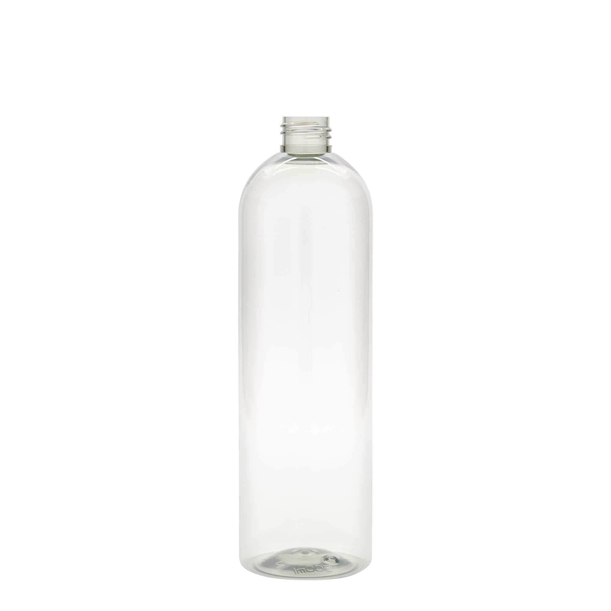 500 ml flaska av återvunnen plast 'Pegasus', PCR, mynning: GPI 20/410