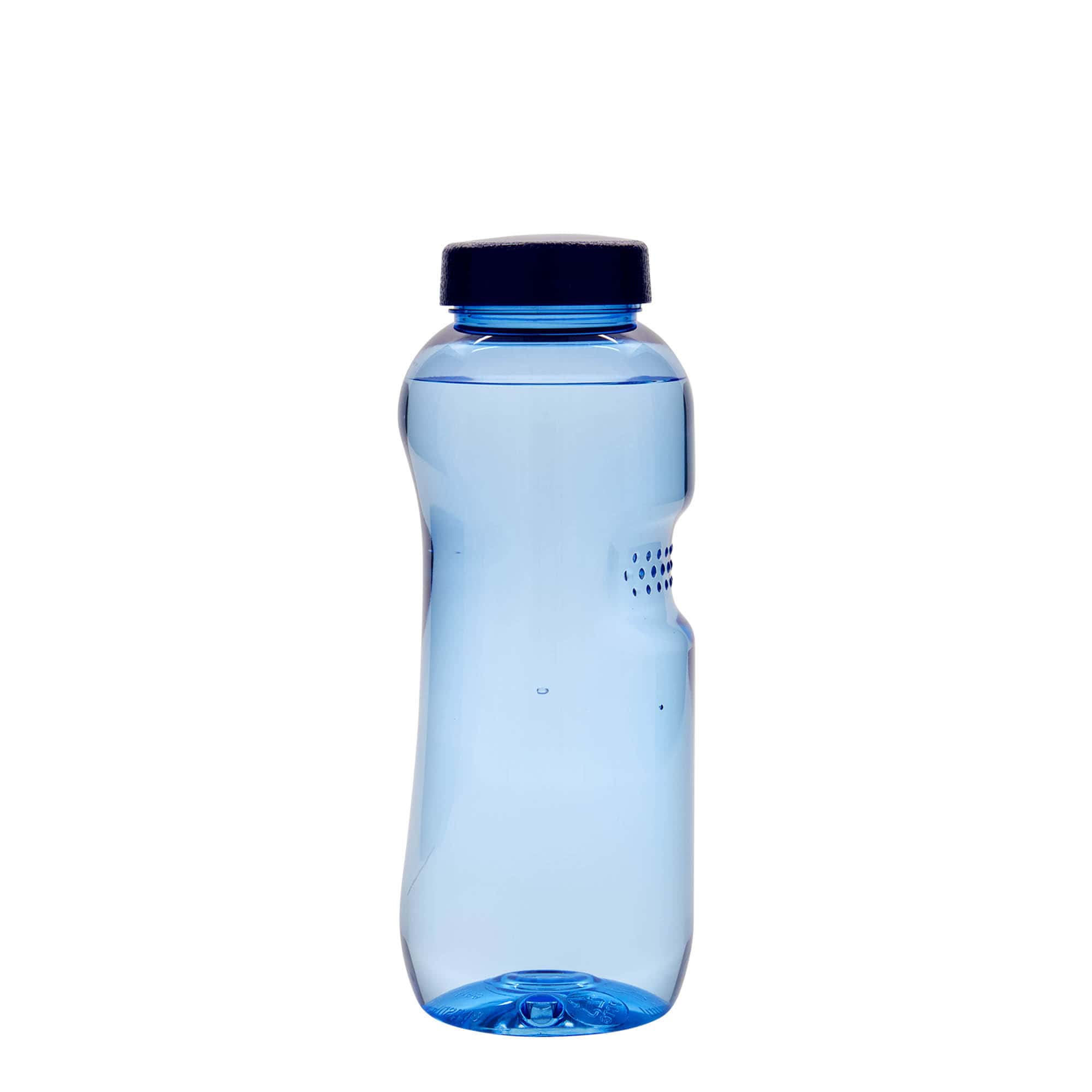 500 ml PET-dryckesflaska 'Kavodrink', plast, blå