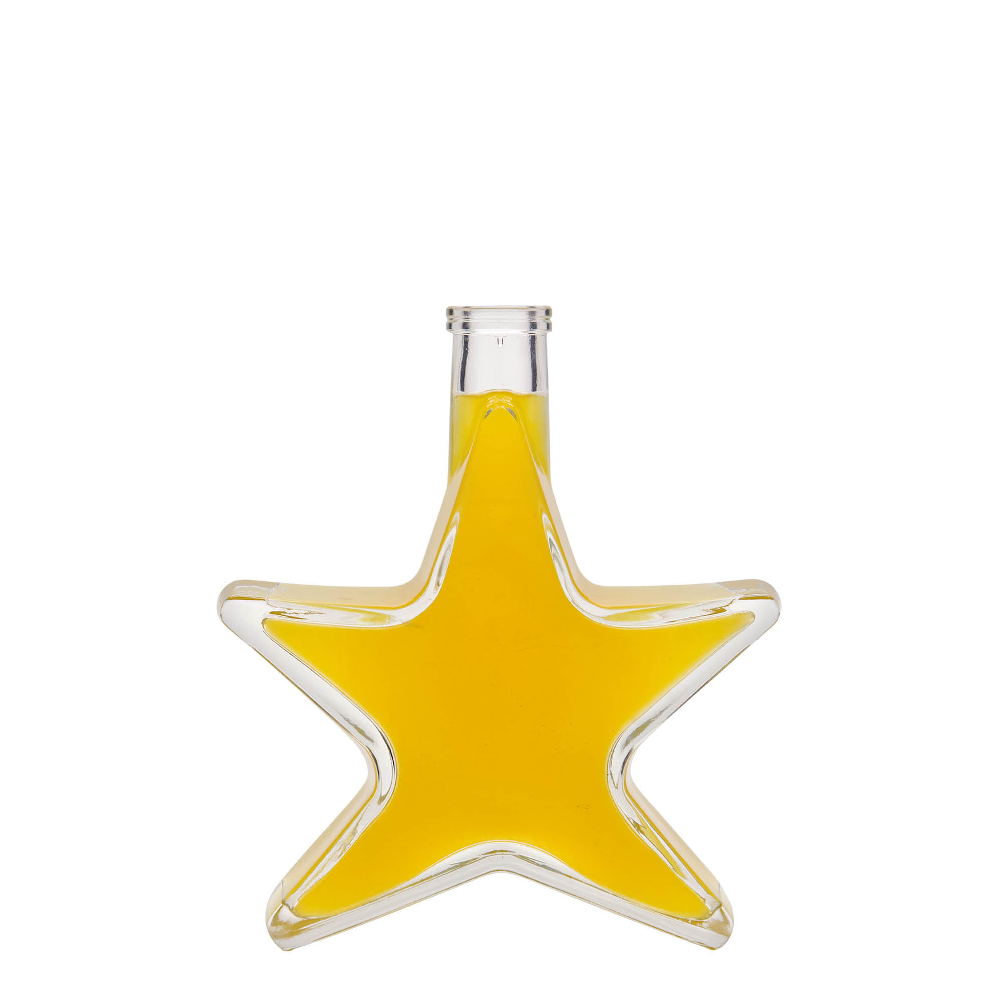 200 ml glasflaska 'Stjärna', mynning: kork 200 ml glasflaska 'Stjärna', mynning: kork