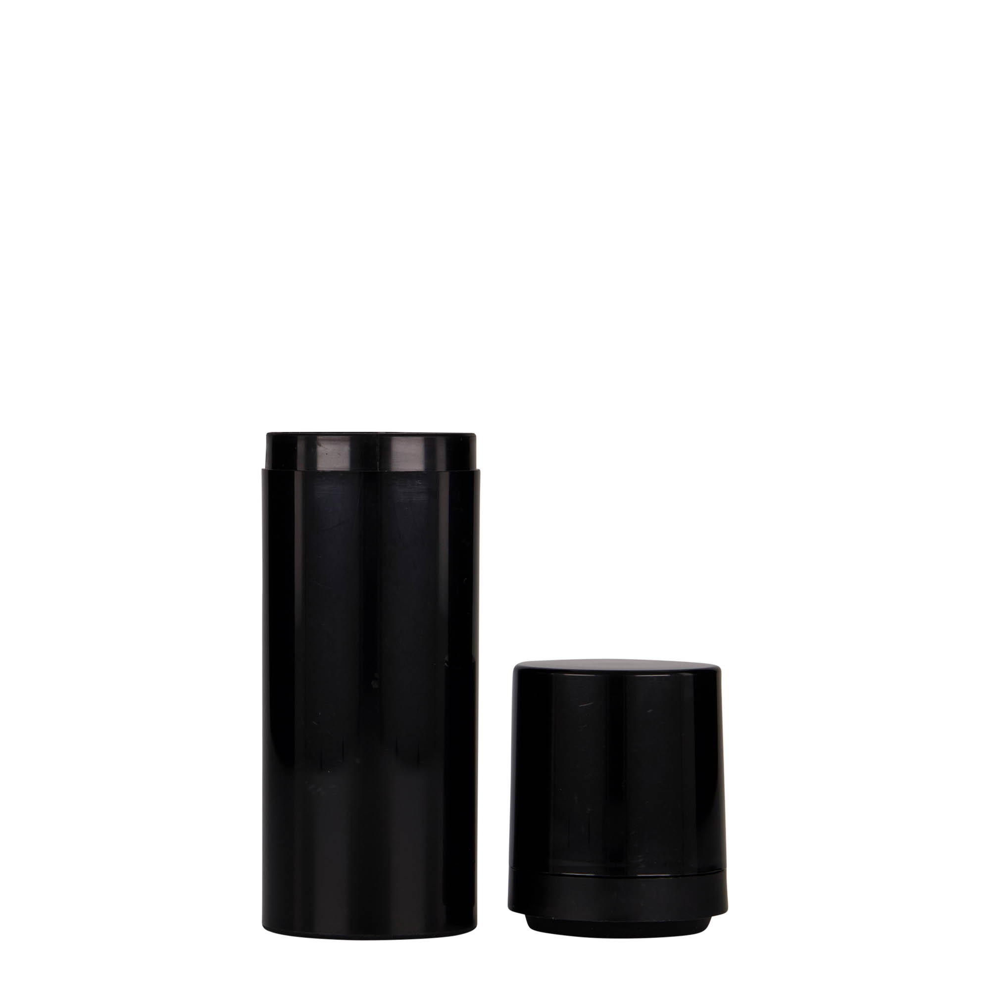 50 ml Airless-dispenser 'Mezzo', PP-plast, svart 50 ml Airless-dispenser 'Mezzo', PP-plast, svart