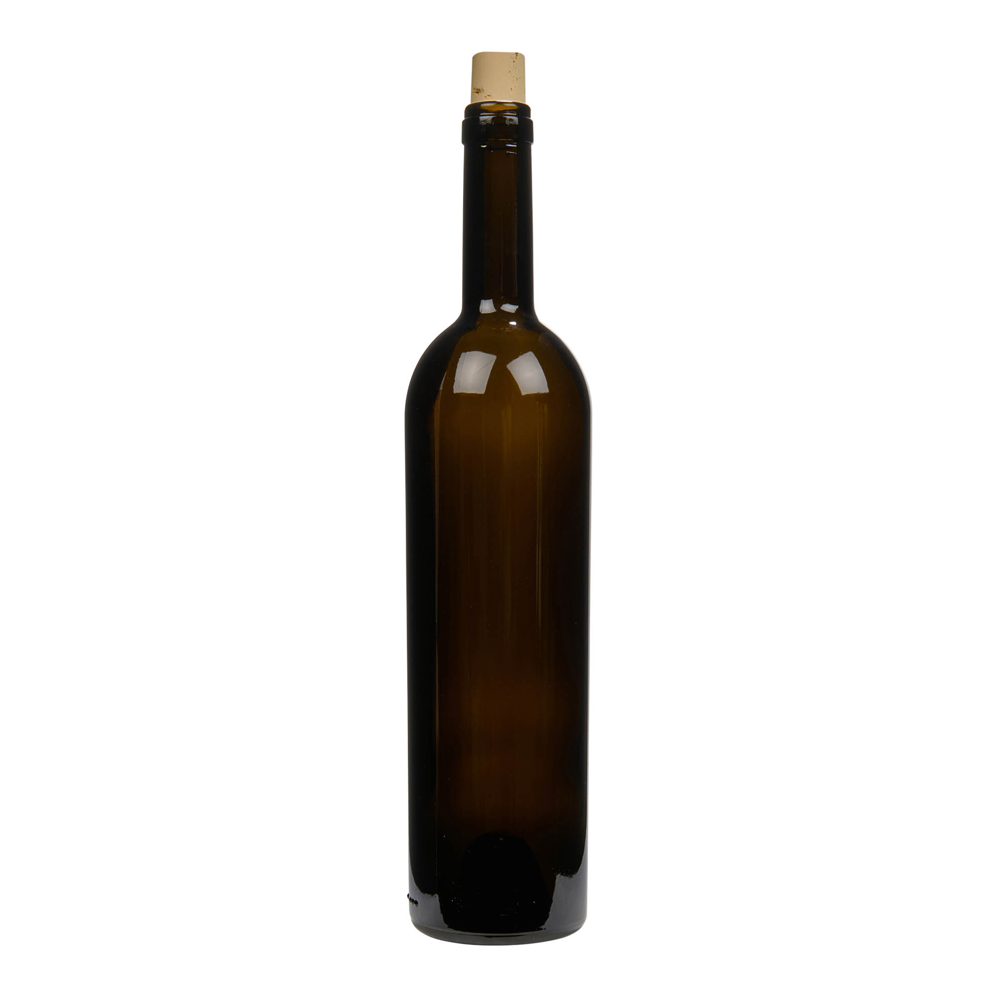 750 ml vinflaska 'Liberty', antikgrön, öppning: kork