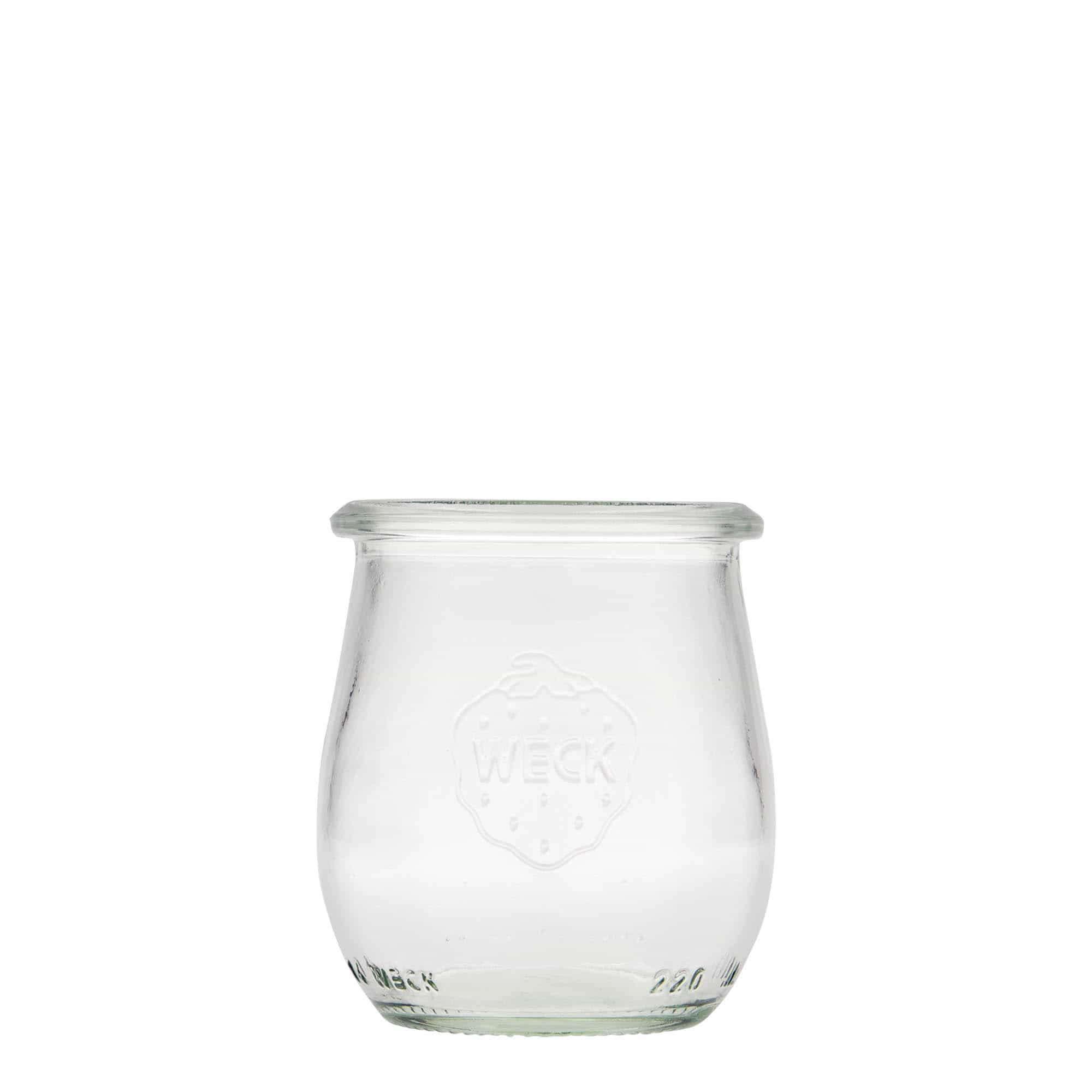 220 ml WECK tulpanformad burk, mynning: rund kant