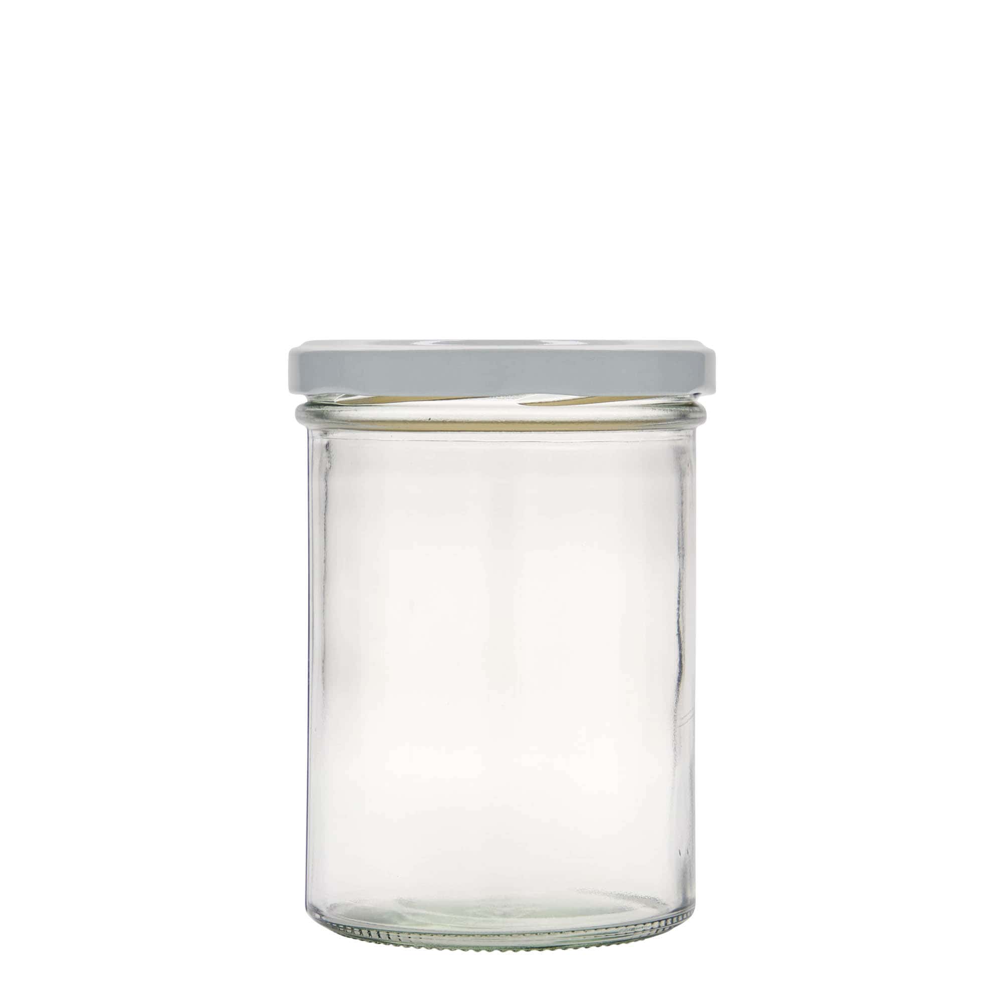 435 ml hög cylindrisk burk, mynning: twist off (TO 82)