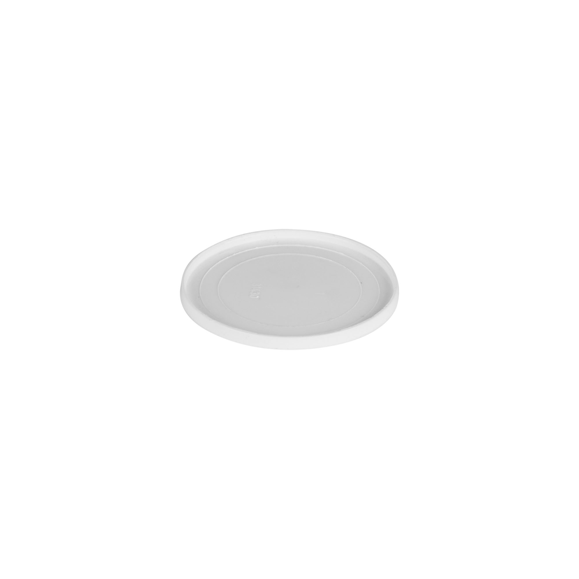 Skyddsskiva för 15 ml 'Bianca', PP-plast, vit Skyddsskiva för 15 ml 'Bianca', PP-plast, vit