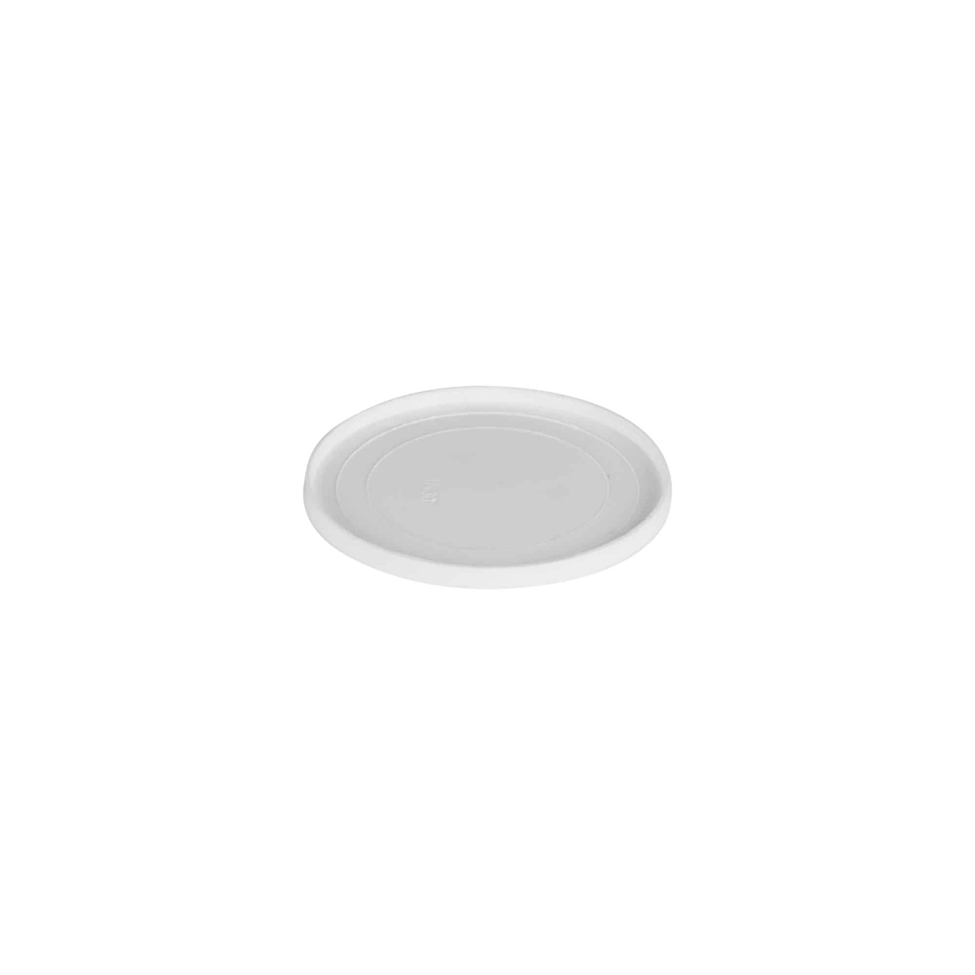 Skyddsskiva för 15 ml 'Bianca', PP-plast, vit