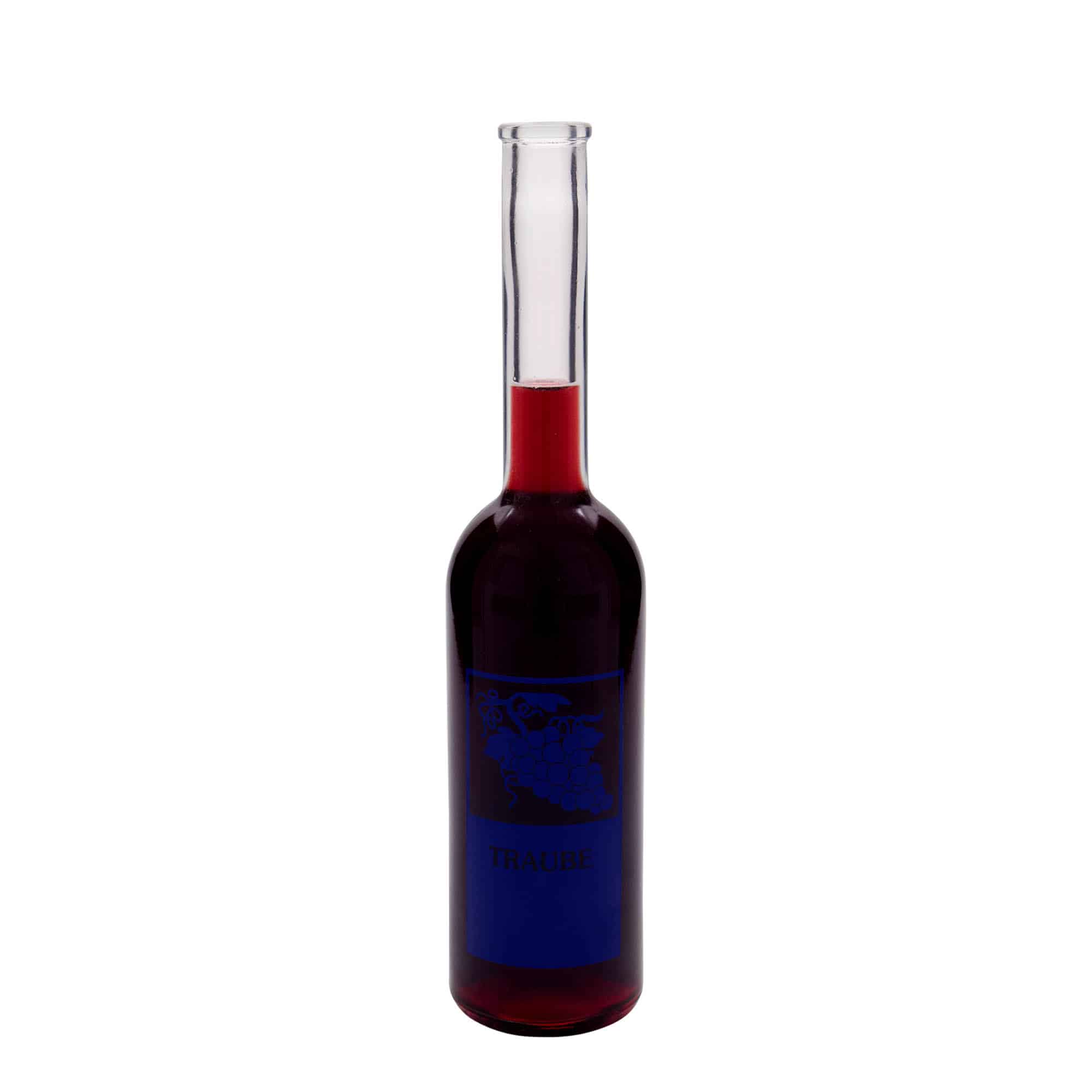 500 ml glasflaska 'Opera', motiv: Druva, mynning: kork