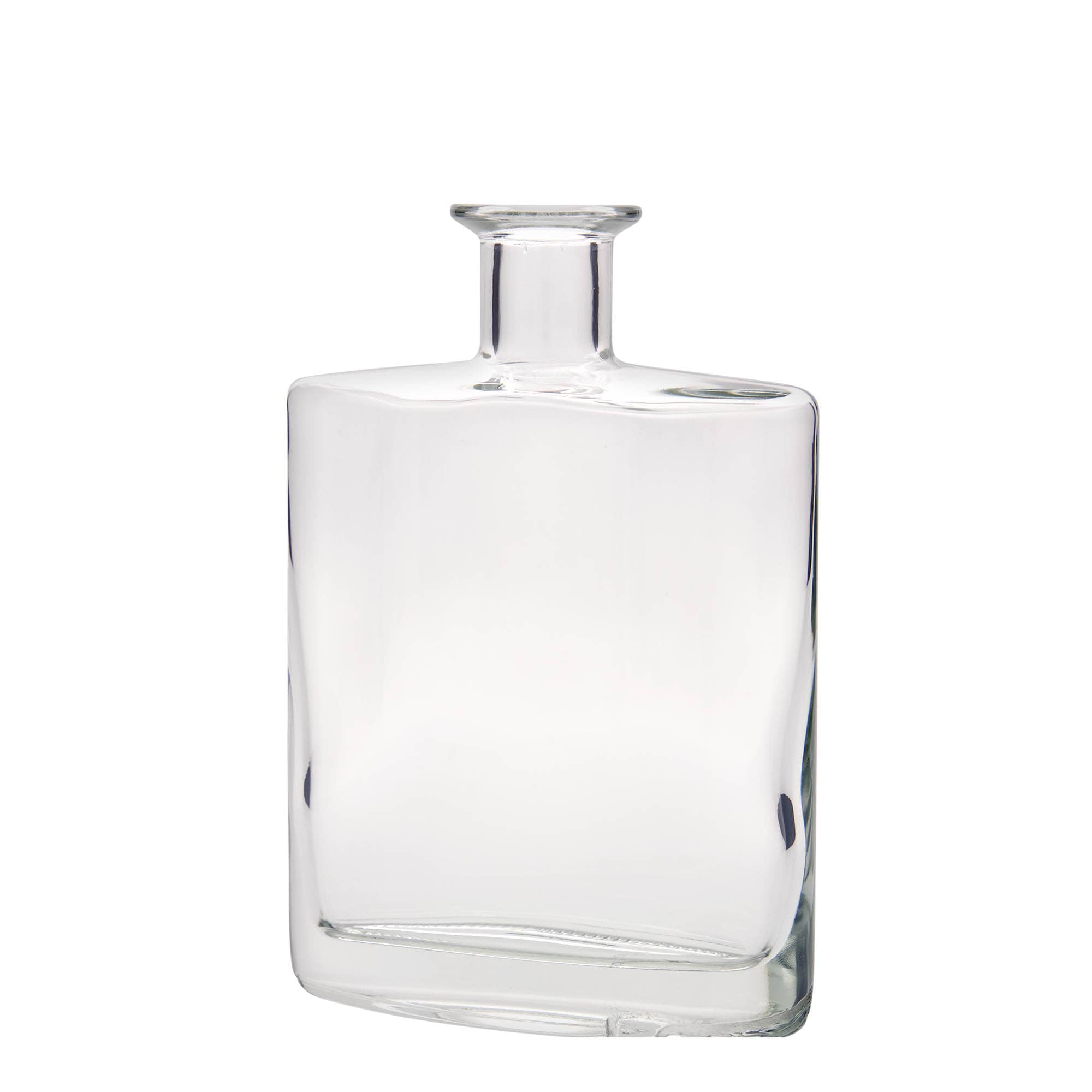 700 ml glasflaska 'Zorbas', oval, öppning: kork 700 ml glasflaska 'Zorbas', oval, öppning: kork