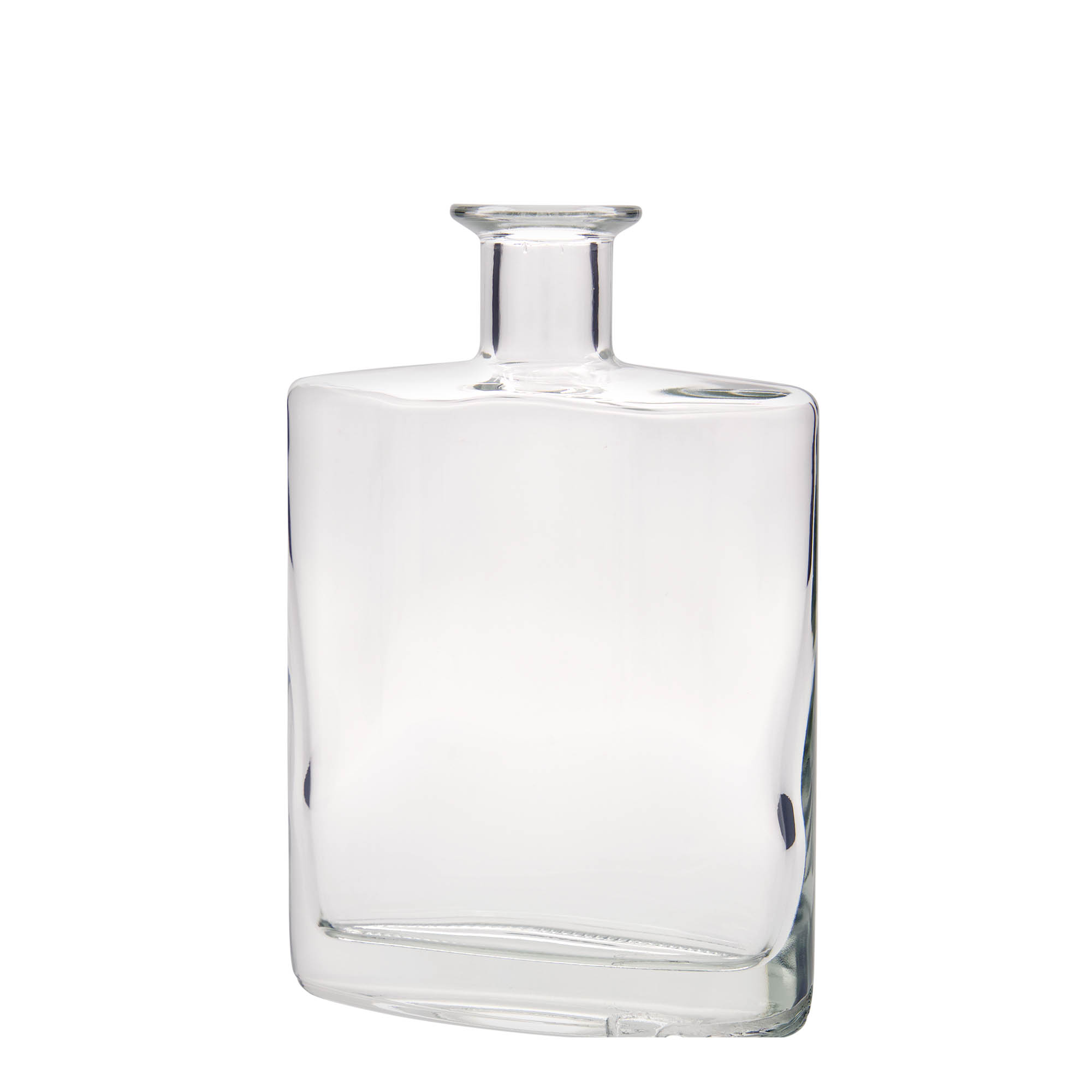 700 ml glasflaska 'Zorbas', oval, öppning: kork 700 ml glasflaska 'Zorbas', oval, öppning: kork