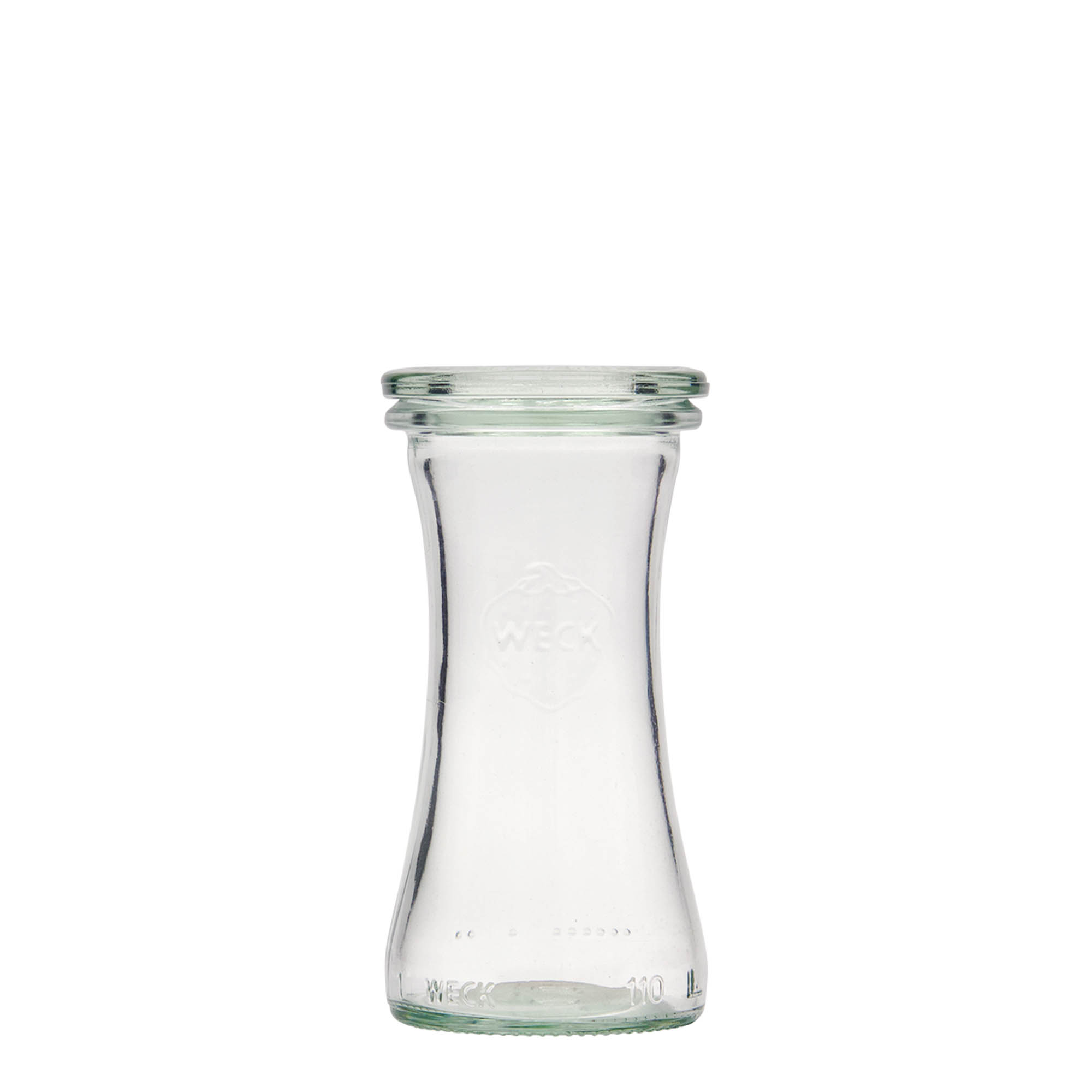 110 ml WECK-delikatessglas, öppning: rund kant