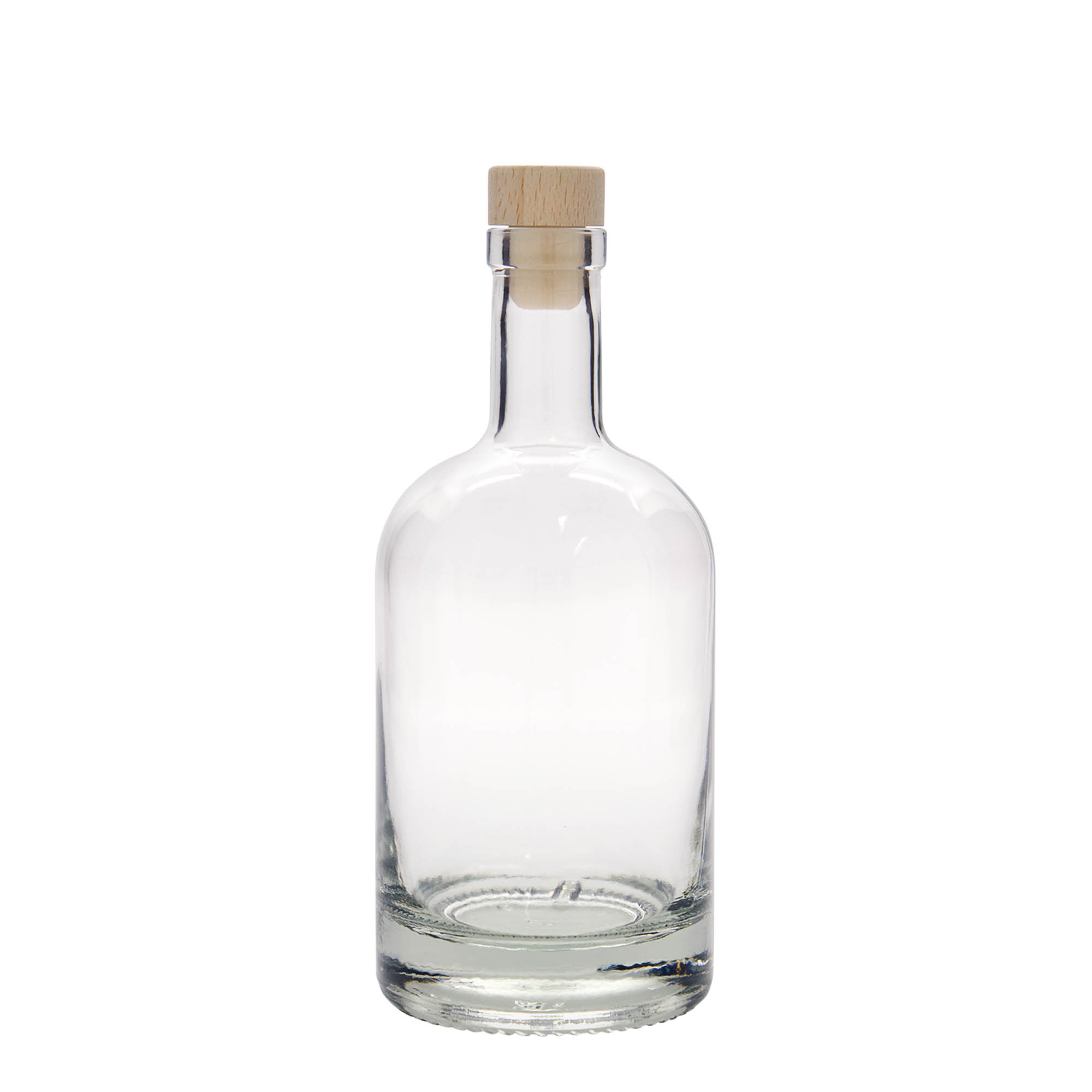 500 ml glasflaska 'First Class', öppning: kork