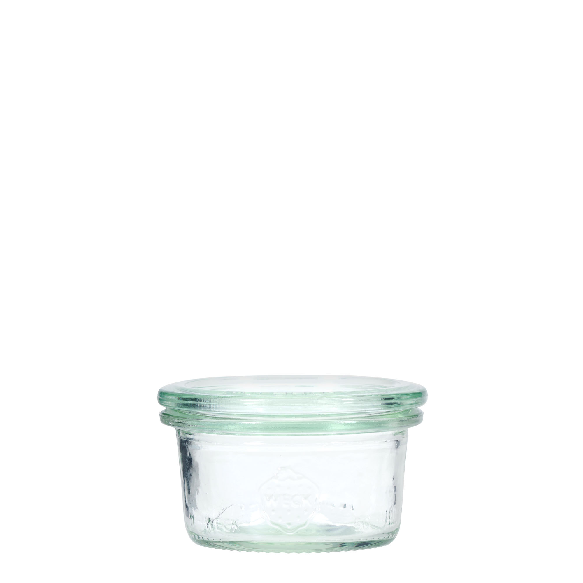 50 ml WECK-störtglas, öppning: rund kant 50 ml WECK-störtglas, öppning: rund kant