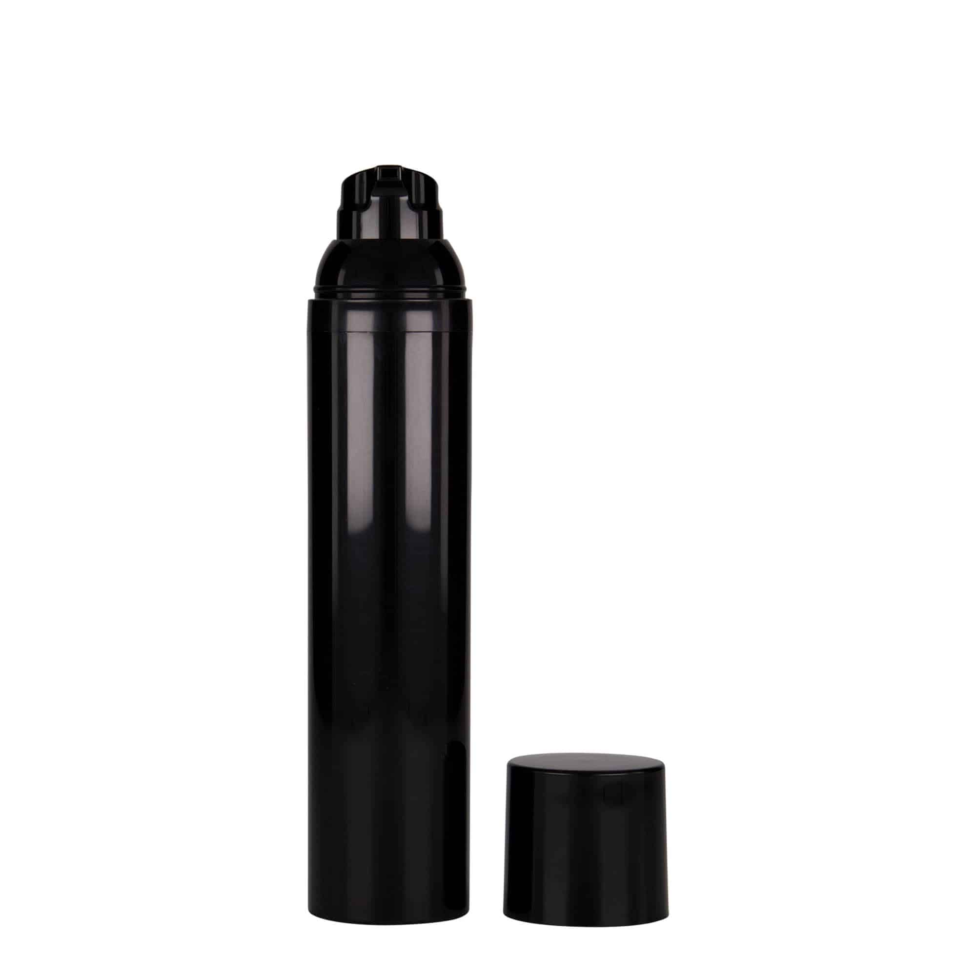 100 ml luftfri dispenser 'Mezzo', PP-plast, svart