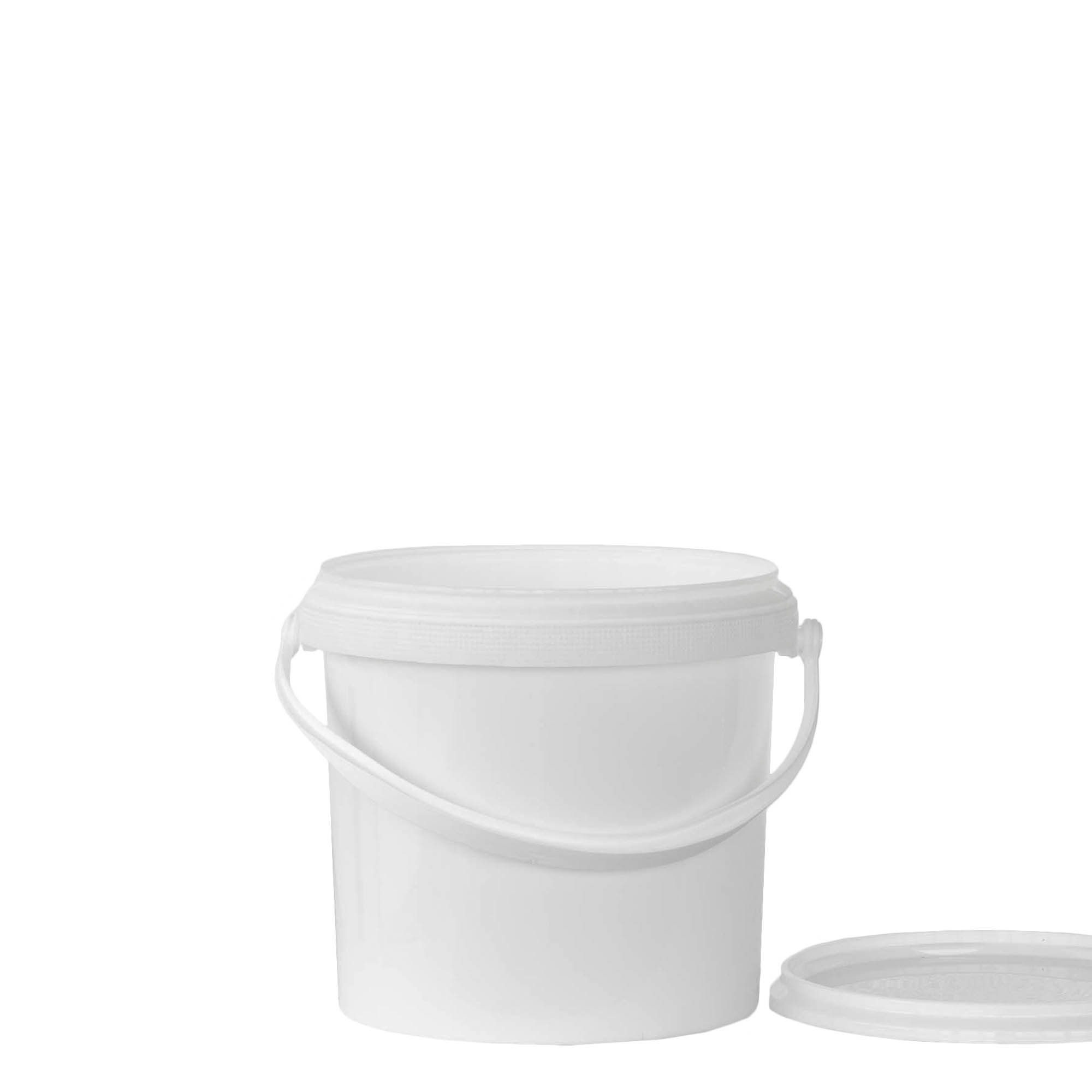 2,5 l hink, PP-plast, vit 2,5 l hink, PP-plast, vit