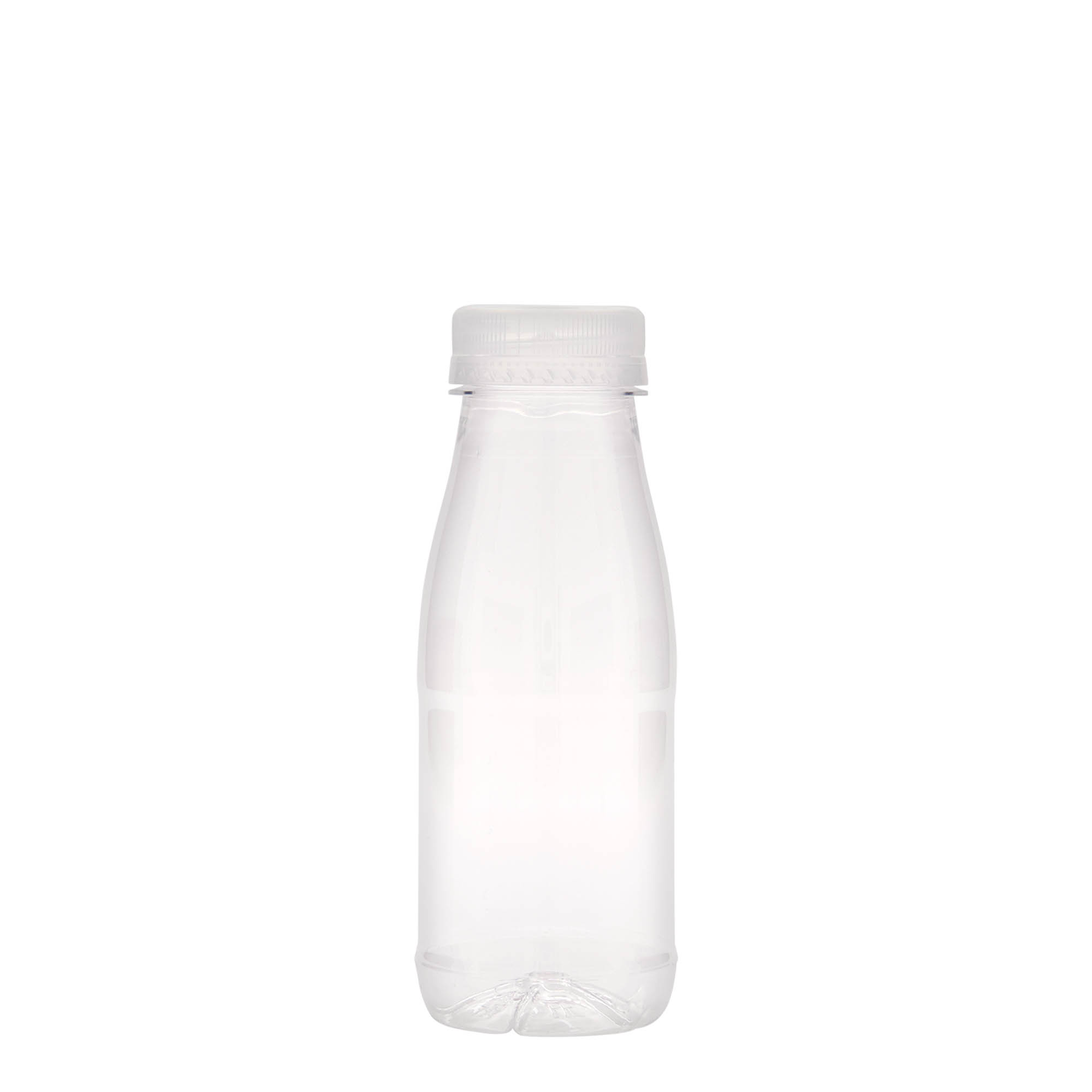 250 ml PET-flaska 'Mjölk och Juice', plast, öppning: 38 mm 250 ml PET-flaska 'Mjölk och Juice', plast, öppning: 38 mm