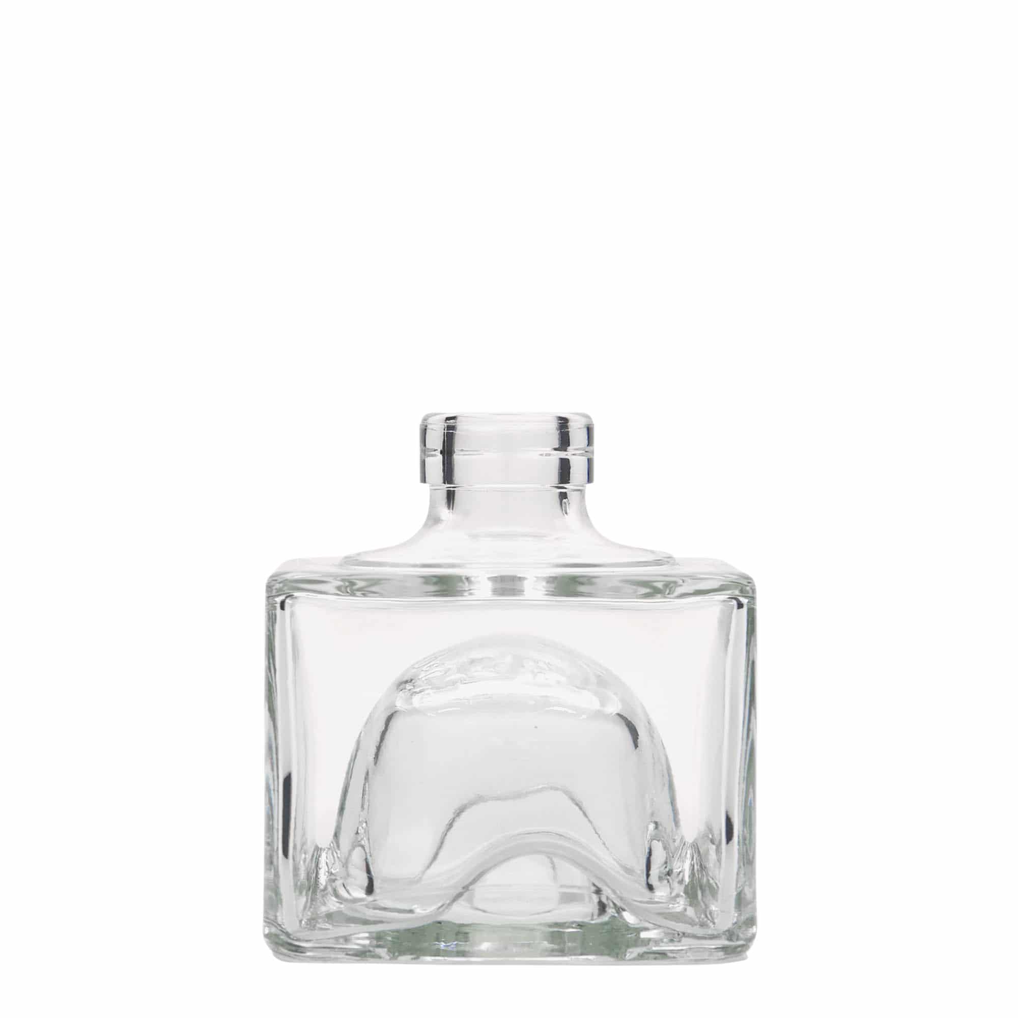 200 ml glasflaska 'Cocolores', kvadratisk, öppning: kork