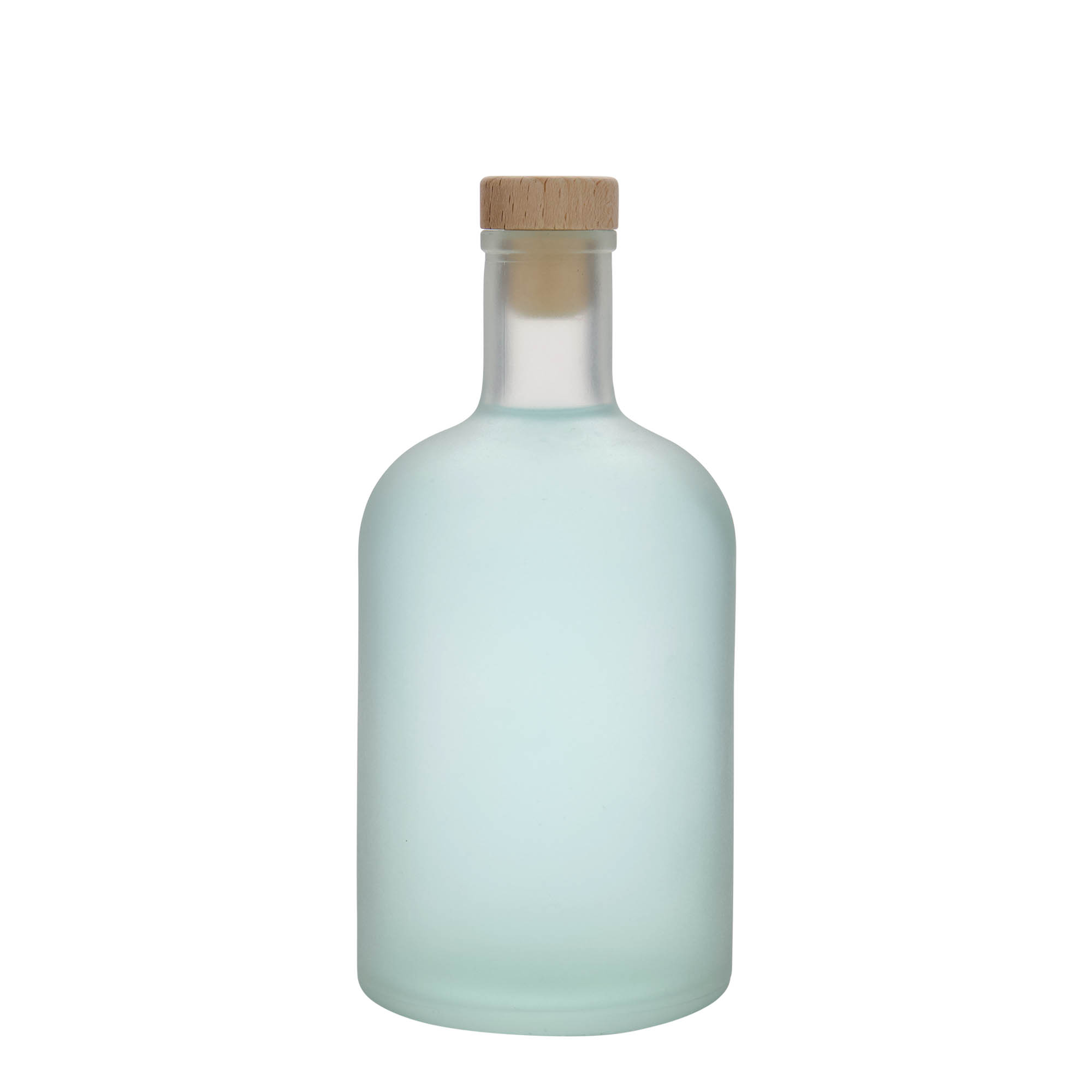 700 ml glasflaska 'Gerardino', frostad, öppning: kork