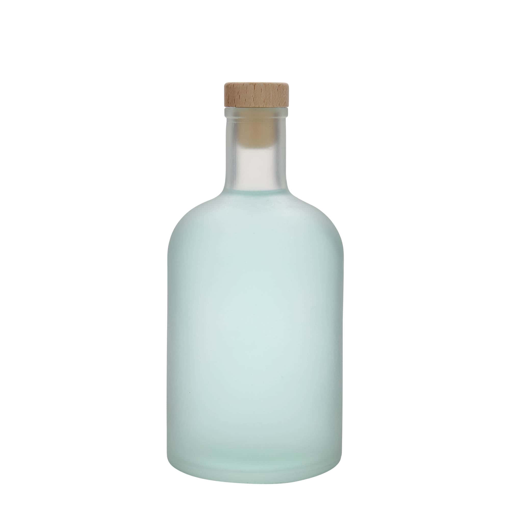 700 ml glasflaska 'Gerardino', frostad, öppning: kork