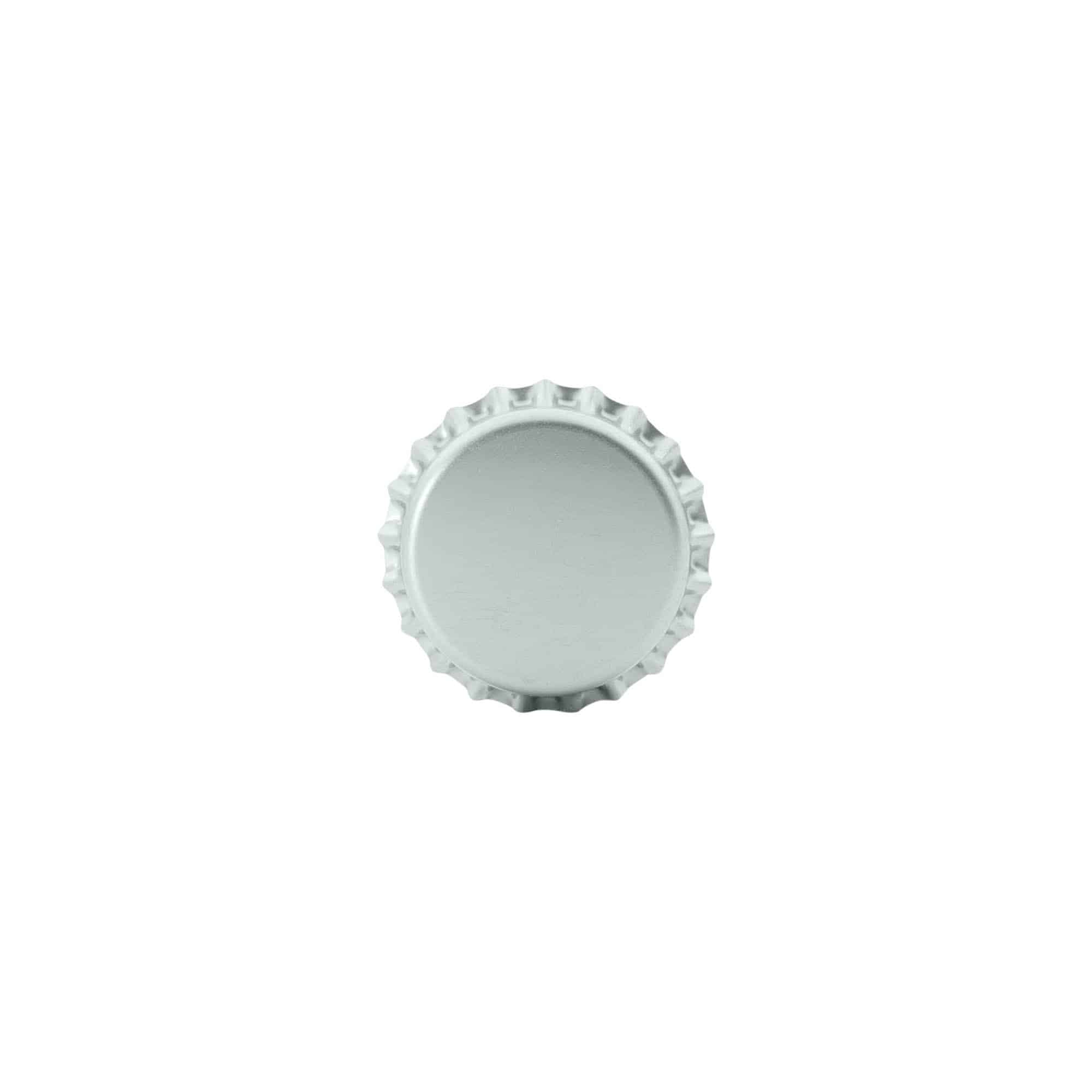 Kapsylen 26 mm, metall, silver