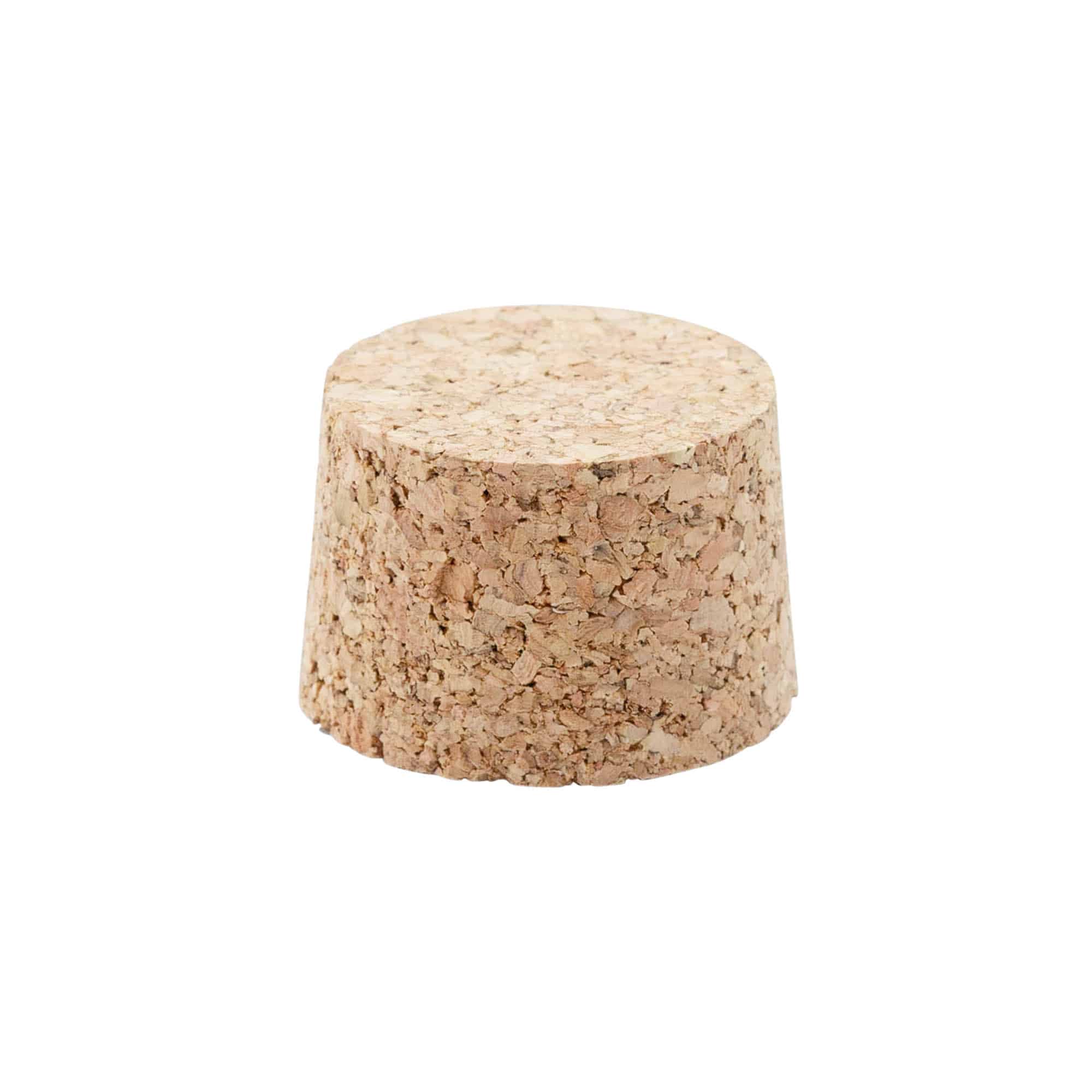 Spetskork 38-42 x 27, presskork, beige, för mynning: kork