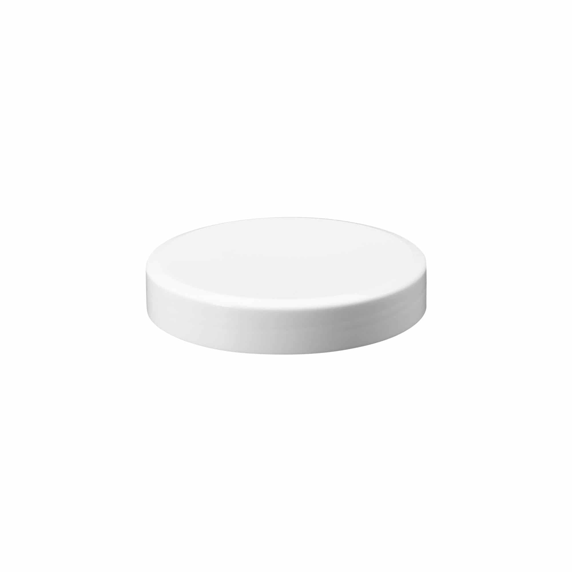 Skruvkapsel 'White Line' 125 ml, PP-plast, vit