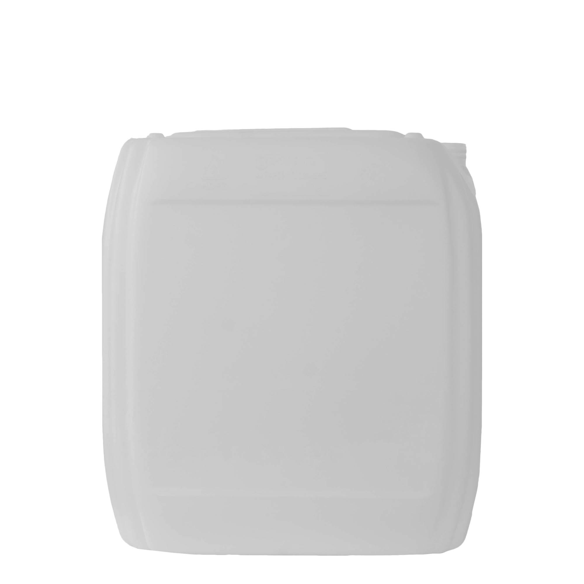 25 l dunk, rektangulär, HDPE-plast, natur, öppning: ND 60 25 l dunk, rektangulär, HDPE-plast, natur, öppning: ND 60