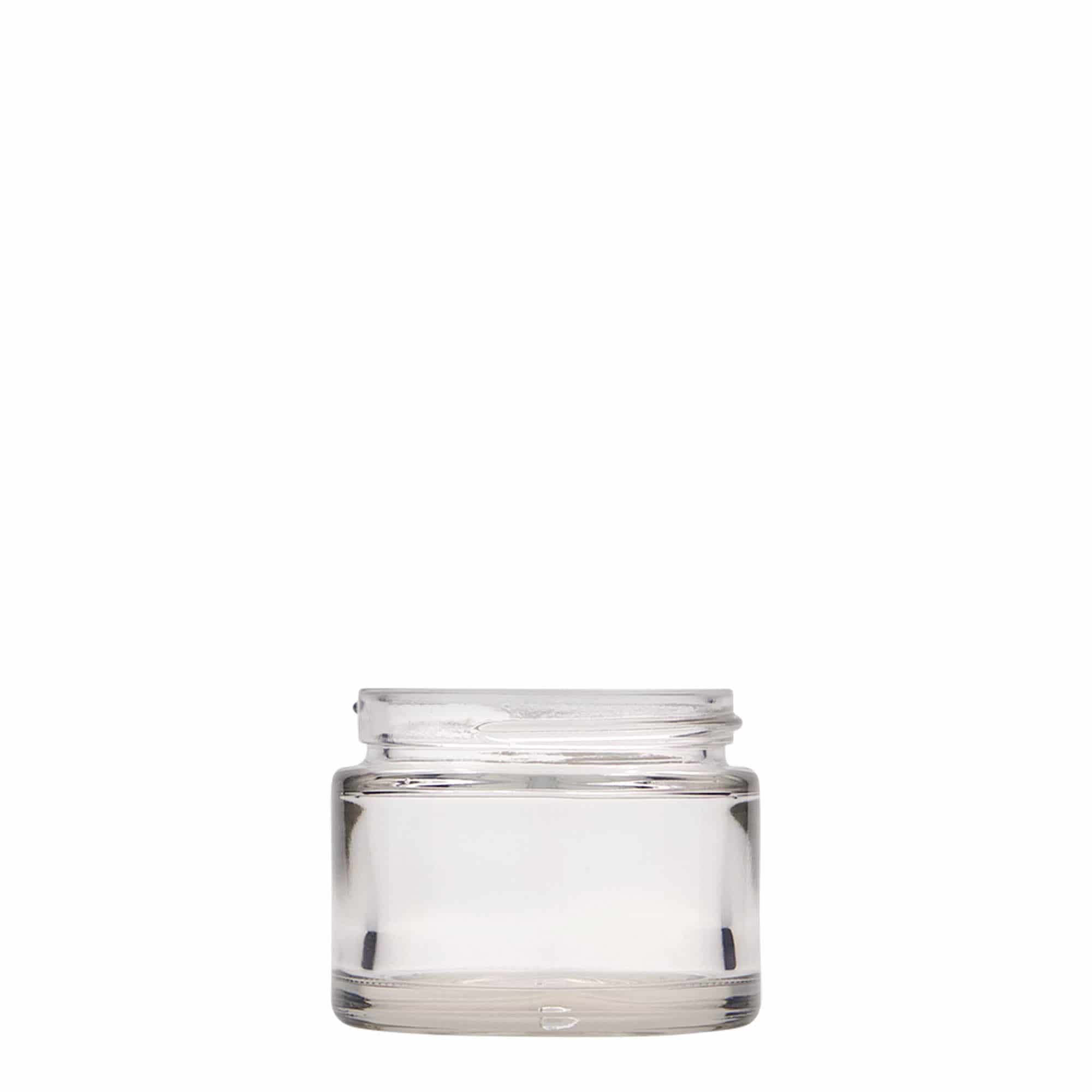 50 ml burk 'Beauty', glas, öppning: skruvlock
