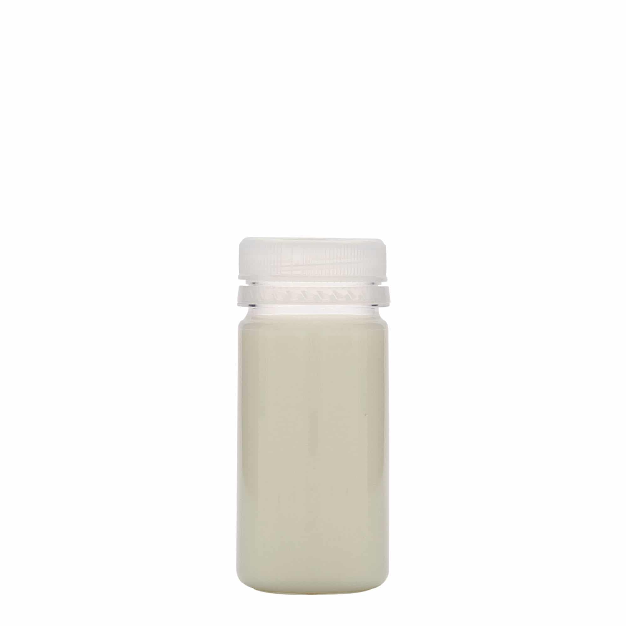 100 ml PET-flaska 'Everytime', plast, mynning: 38 mm