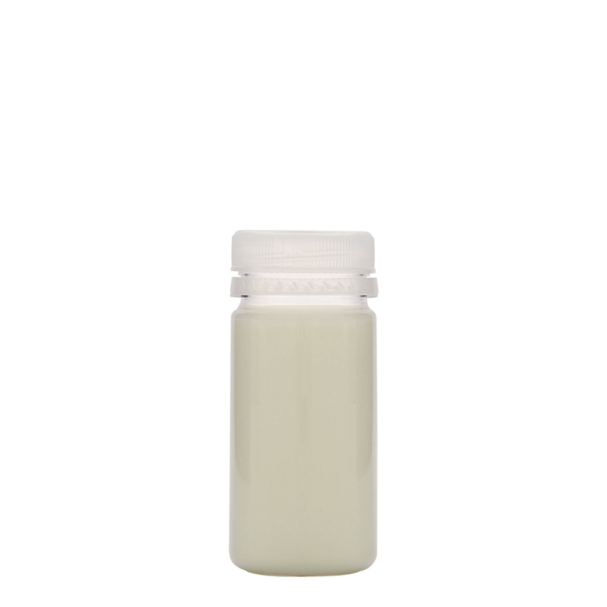 100 ml PET-flaska 'Everytime', plast, öppning: 38 mm 100 ml PET-flaska 'Everytime', plast, öppning: 38 mm