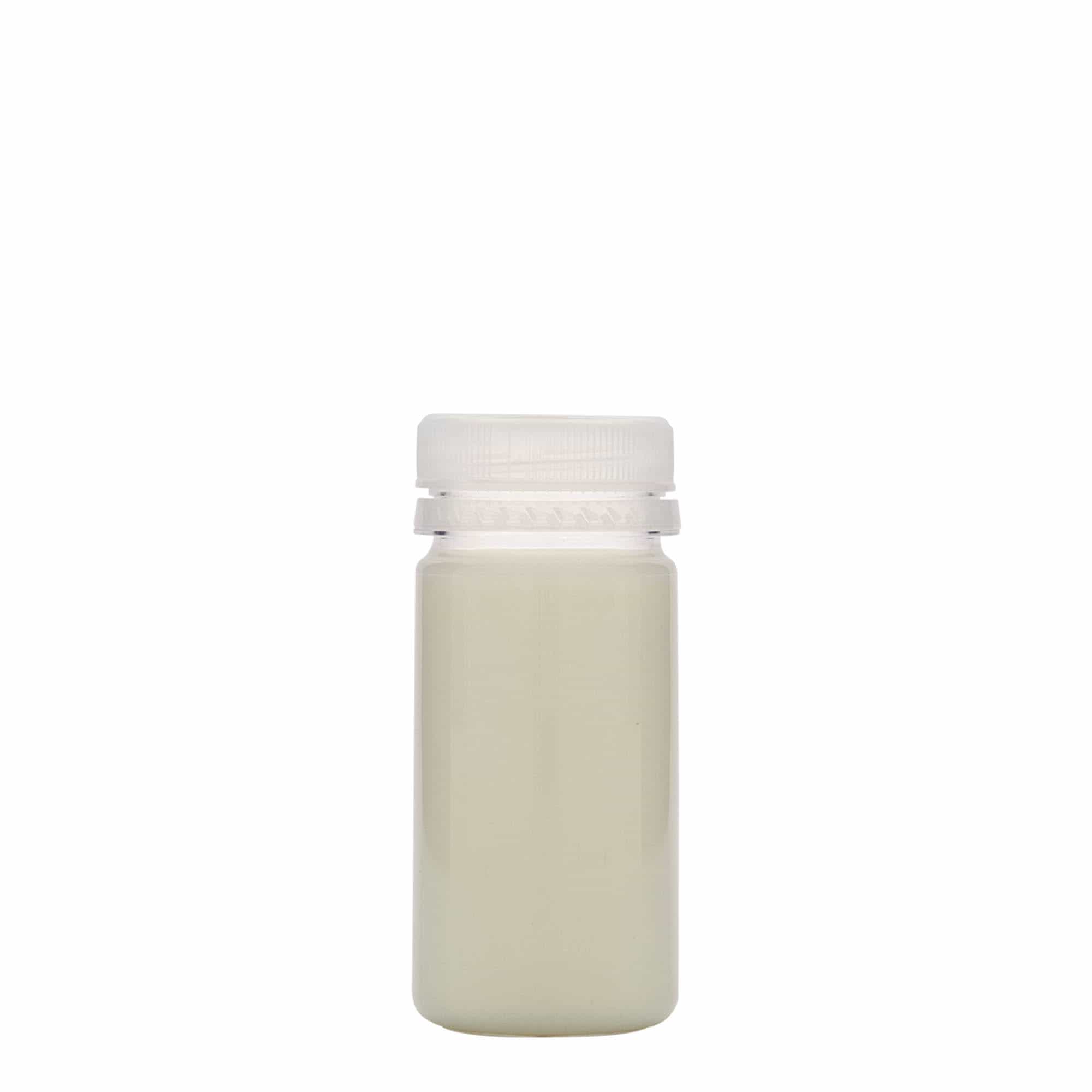 100 ml PET-flaska 'Everytime', plast, öppning: 38 mm