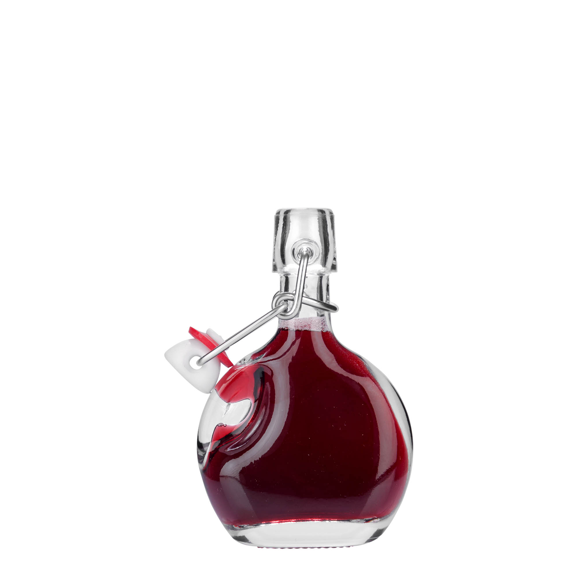 40 ml glasflaska 'Lukas', oval, öppning: bygelstängning 40 ml glasflaska 'Lukas', oval, öppning: bygelstängning