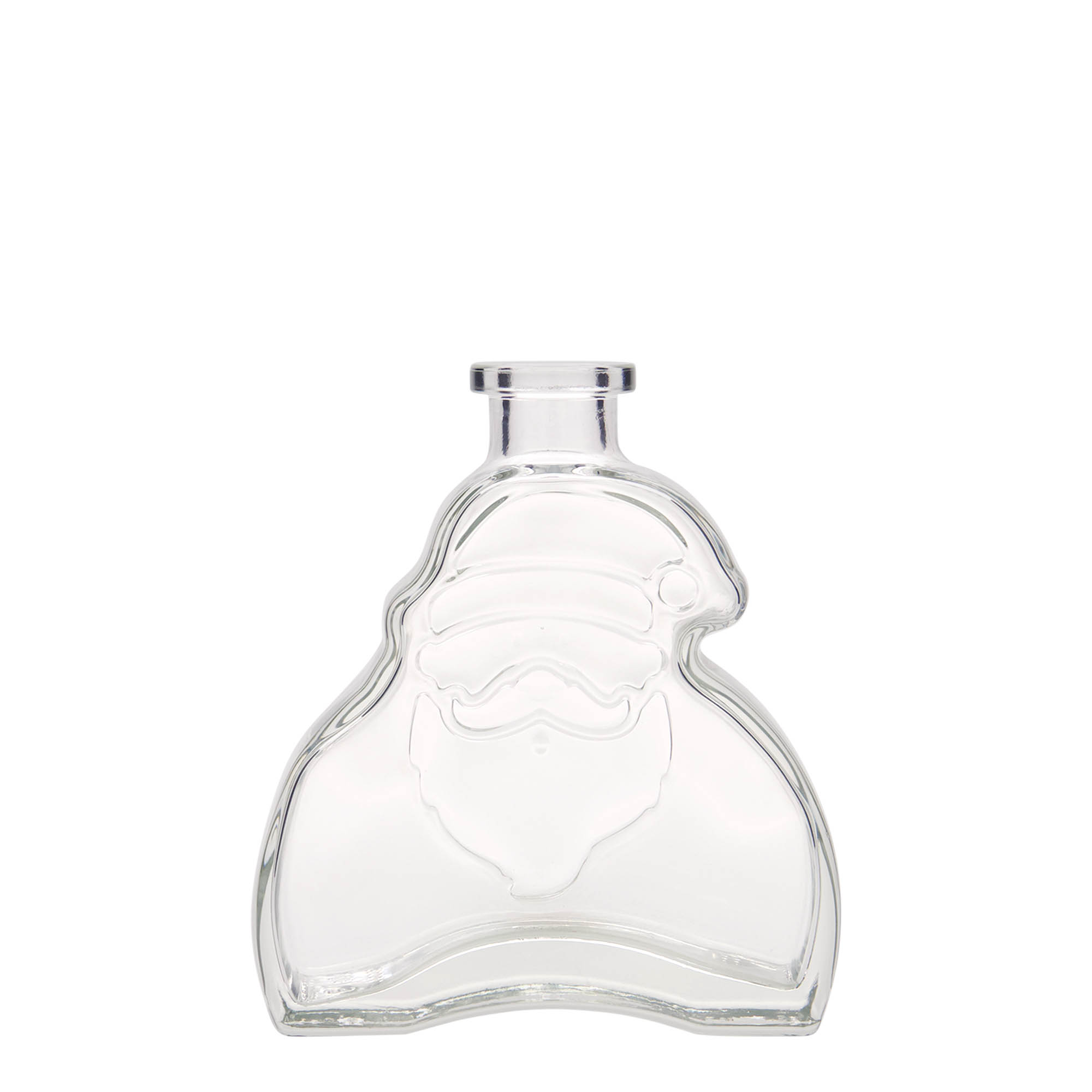 200 ml glasflaska 'Jultomten', öppning: kork