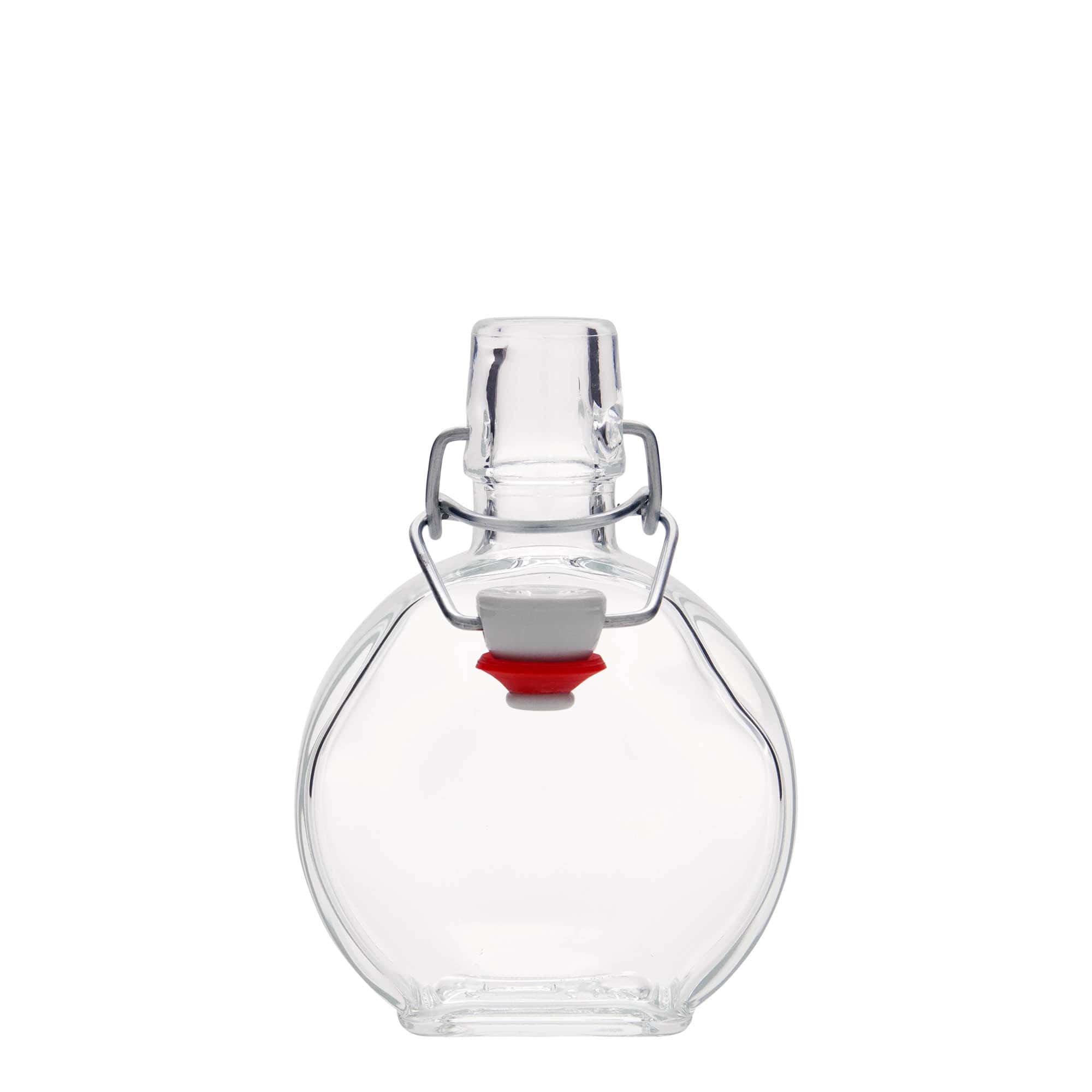 200 ml glasflaska 'Sensatione', rektangulär, öppning: bygelkapsyl