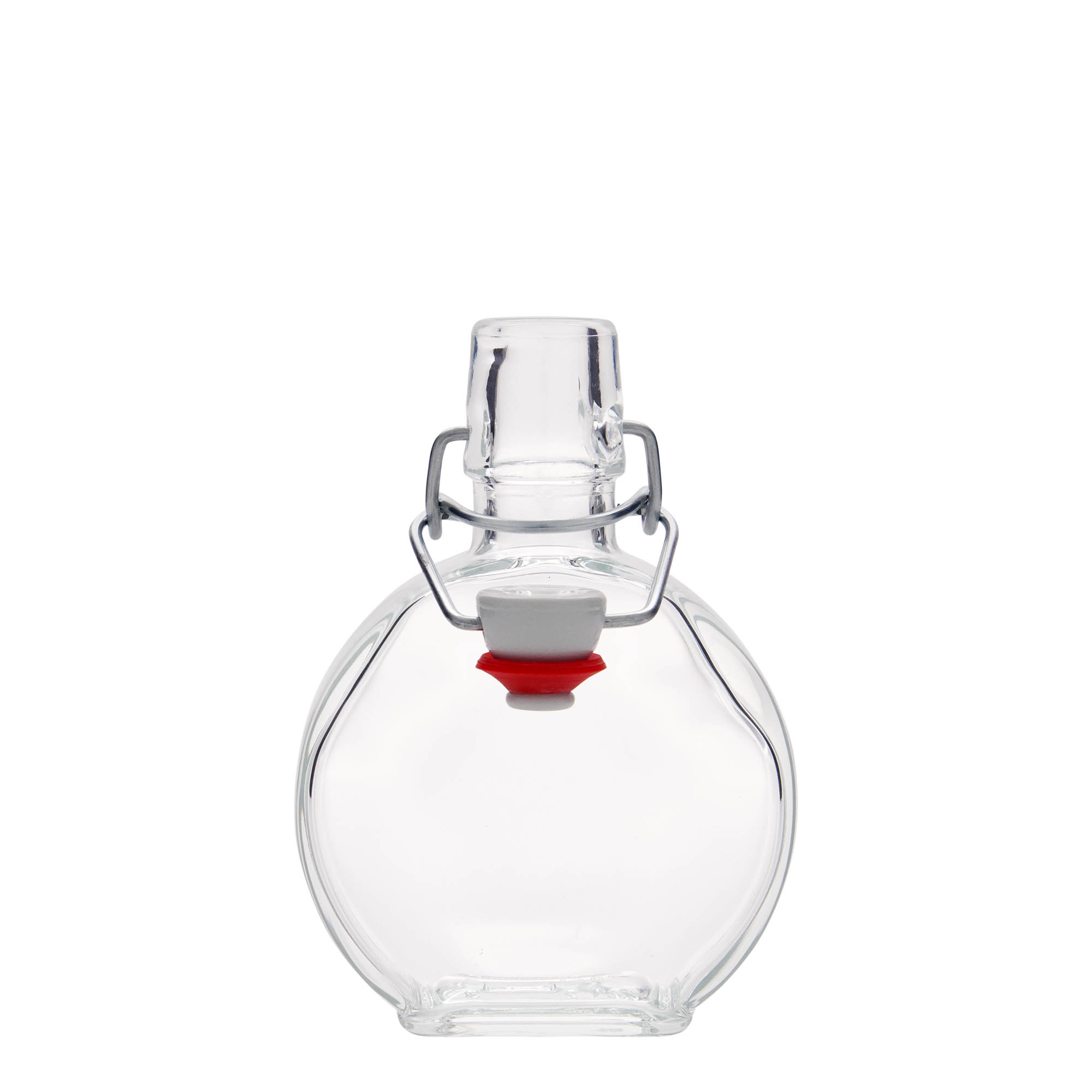 200 ml glasflaska 'Sensatione', rektangulär, öppning: bygelkapsyl