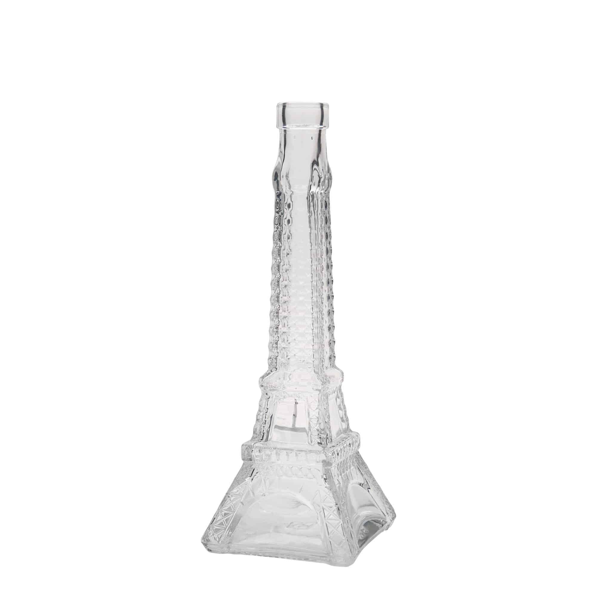 200 ml glasflaska 'Eiffeltornet', öppning: kork